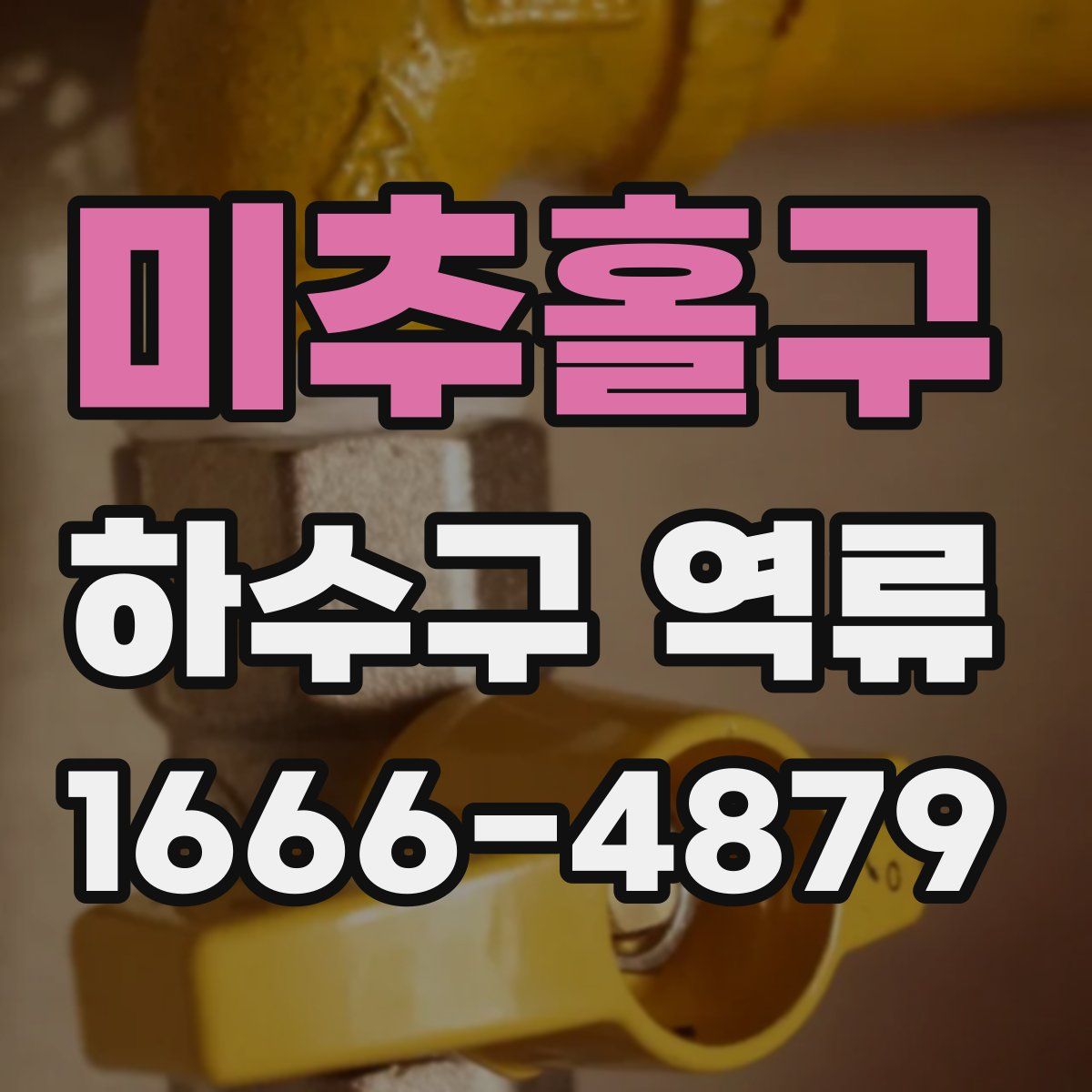 미추홀구 하수구 역류