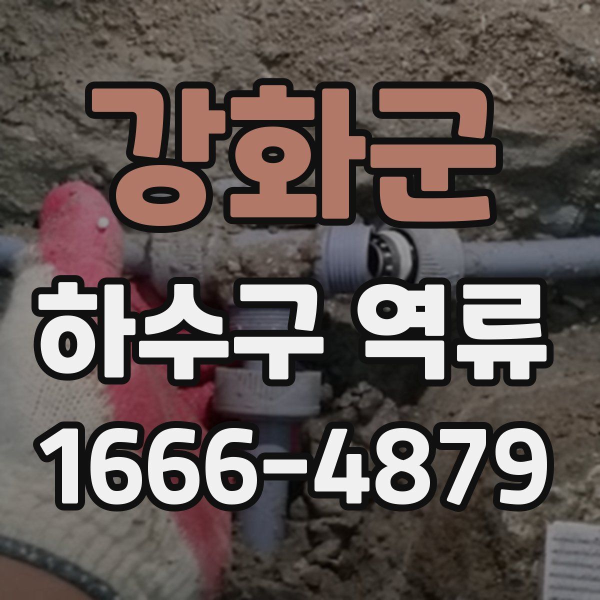 강화군 하수구 역류