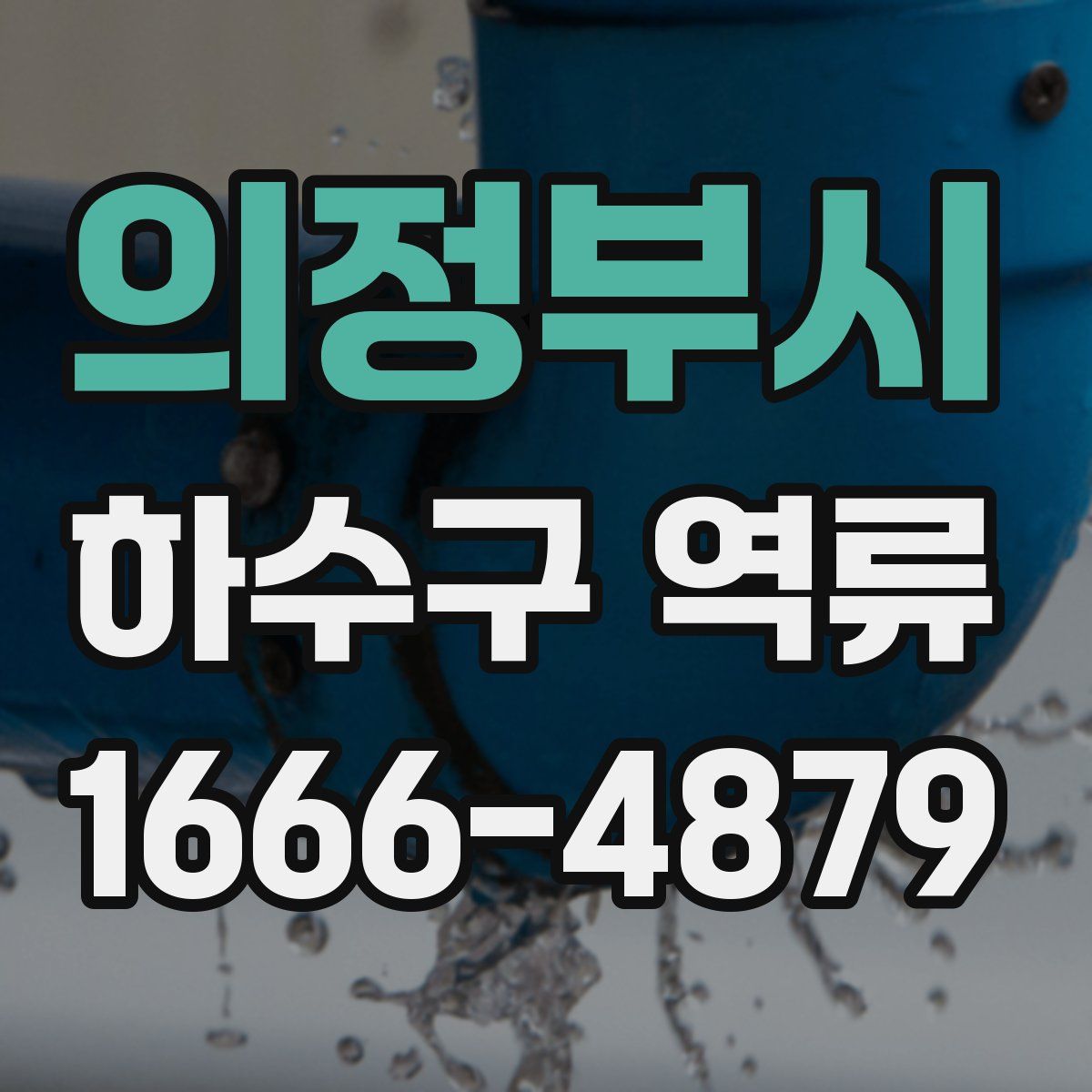 의정부시 하수구 역류