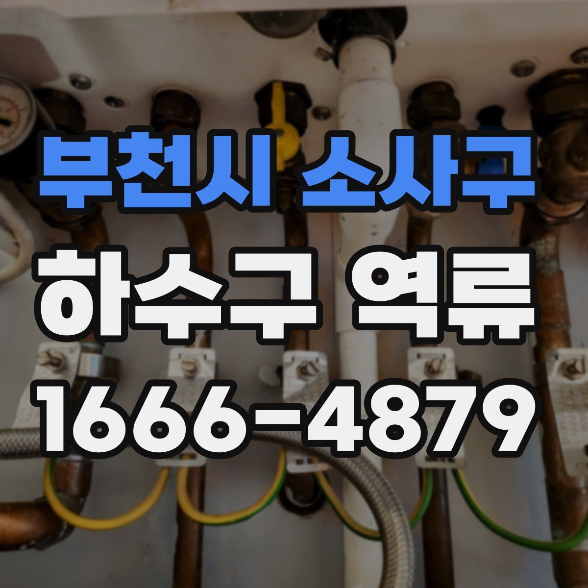 부천시 소사구 하수구 역류