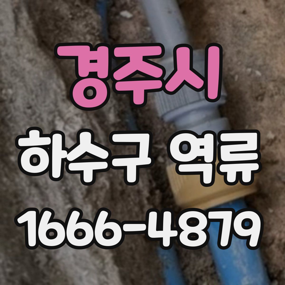 경주시 하수구 역류