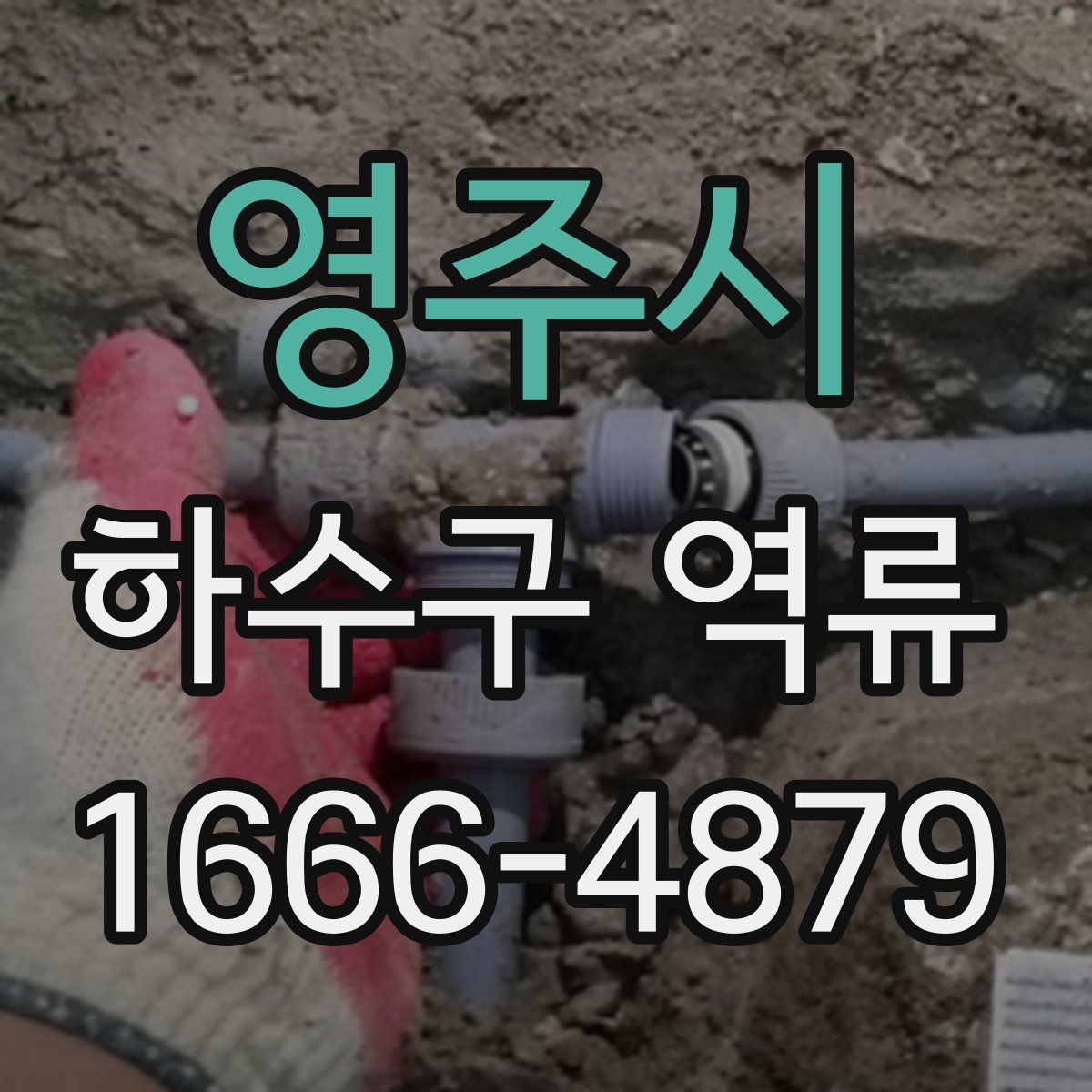 영주시 하수구 역류