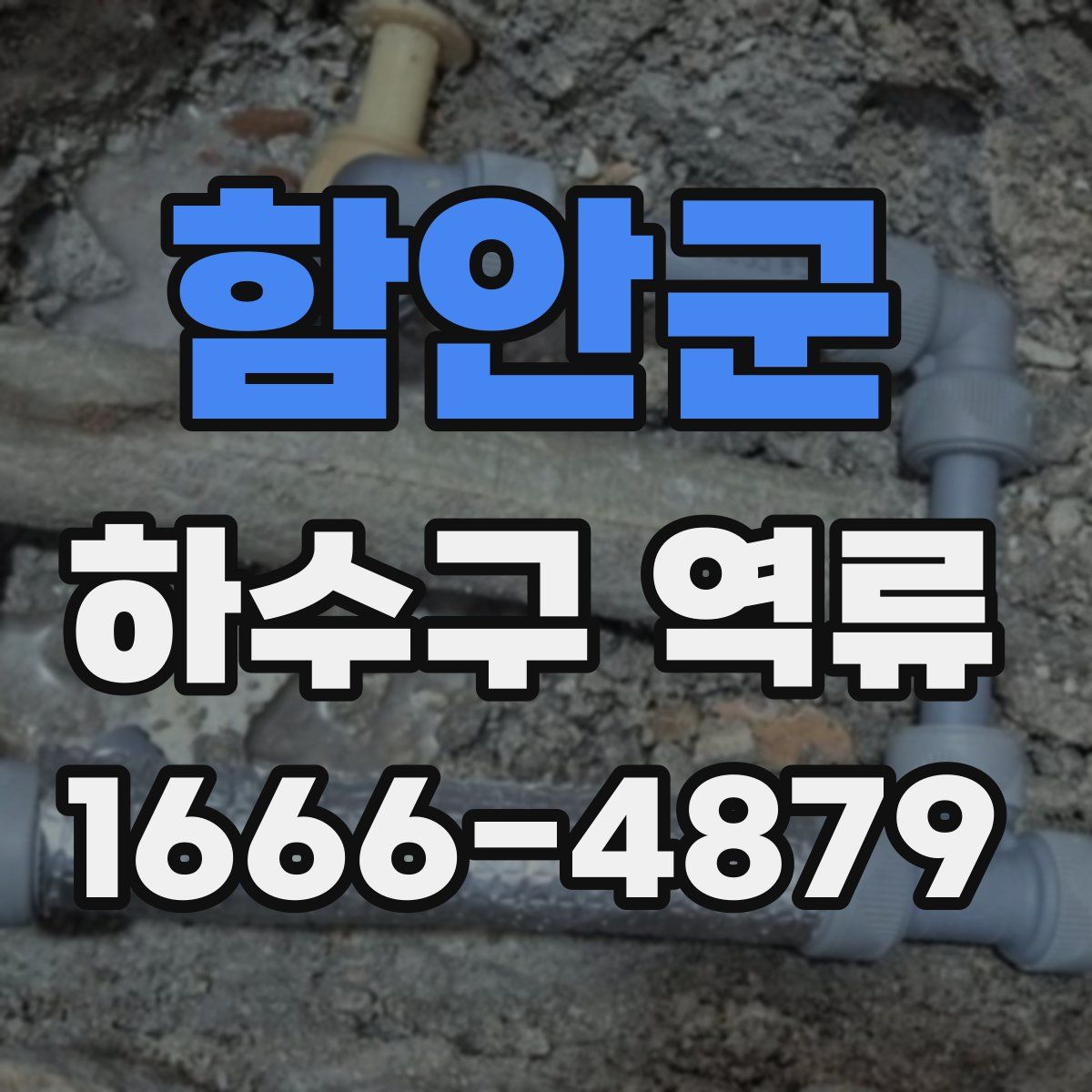 함안군 하수구 역류