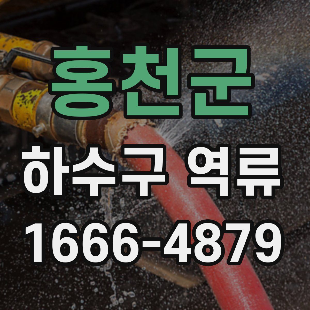 홍천군 하수구 역류