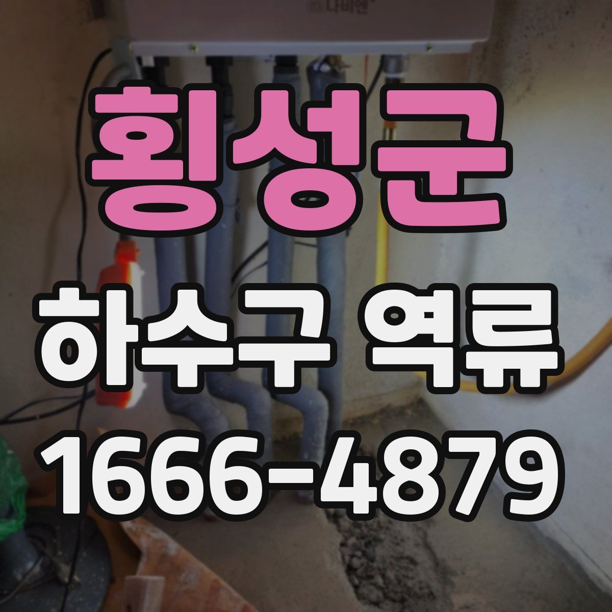 횡성군 하수구 역류