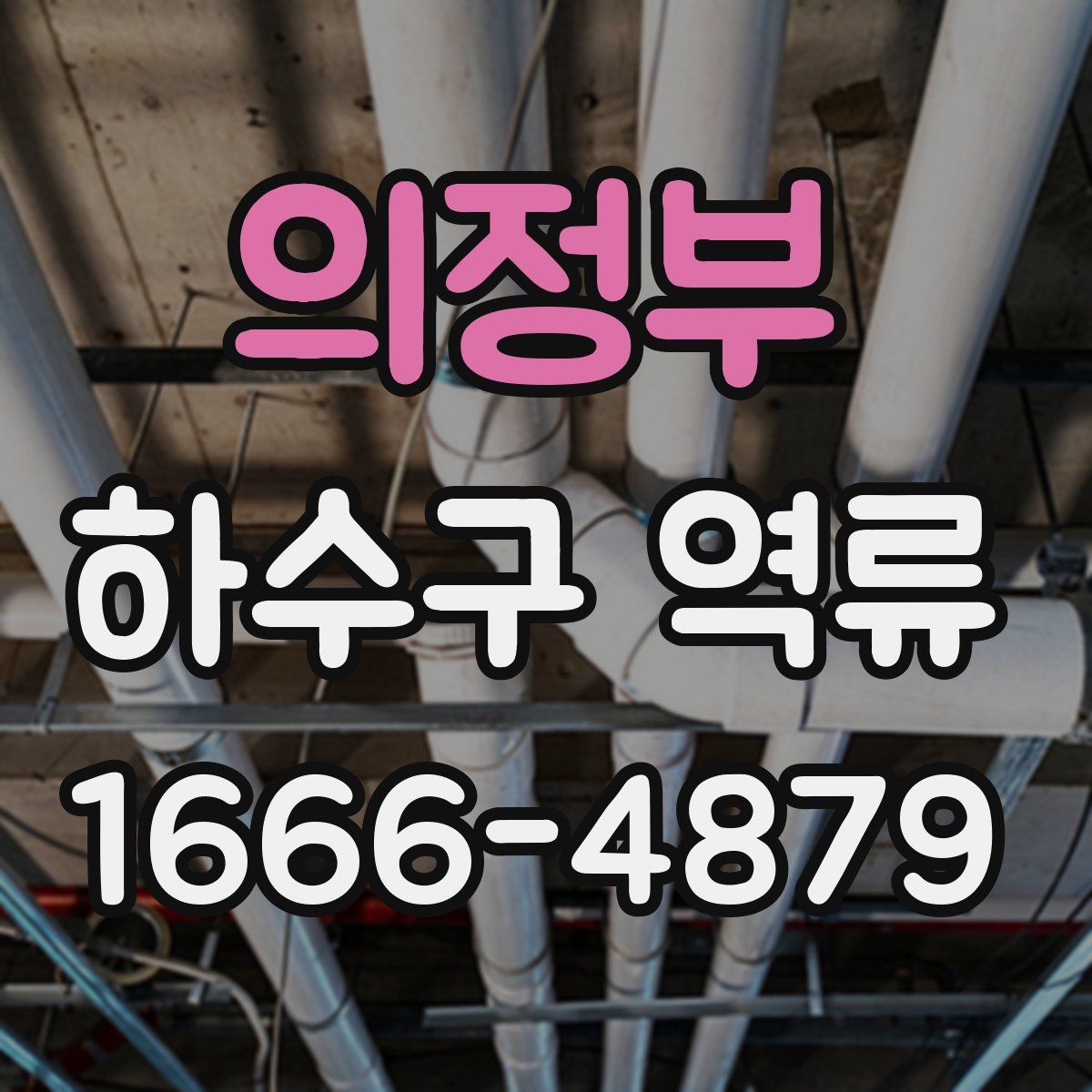 의정부 하수구 역류