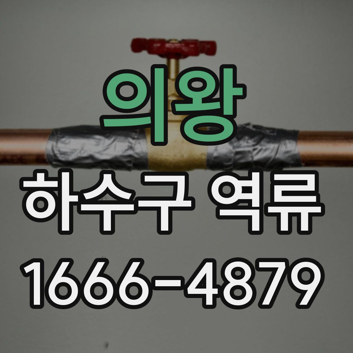 의왕 하수구 역류