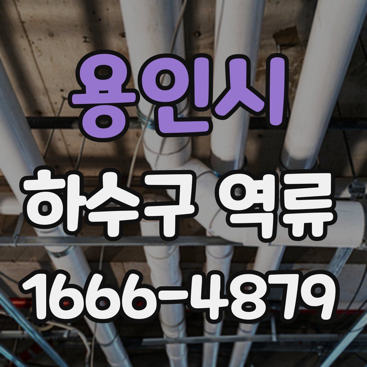 용인시 하수구 역류