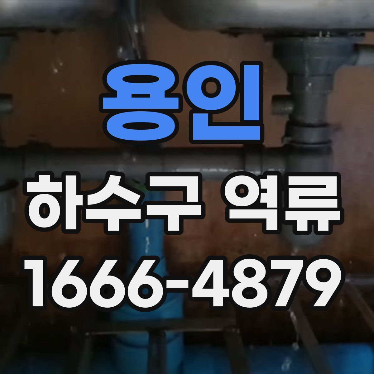 용인 하수구 역류