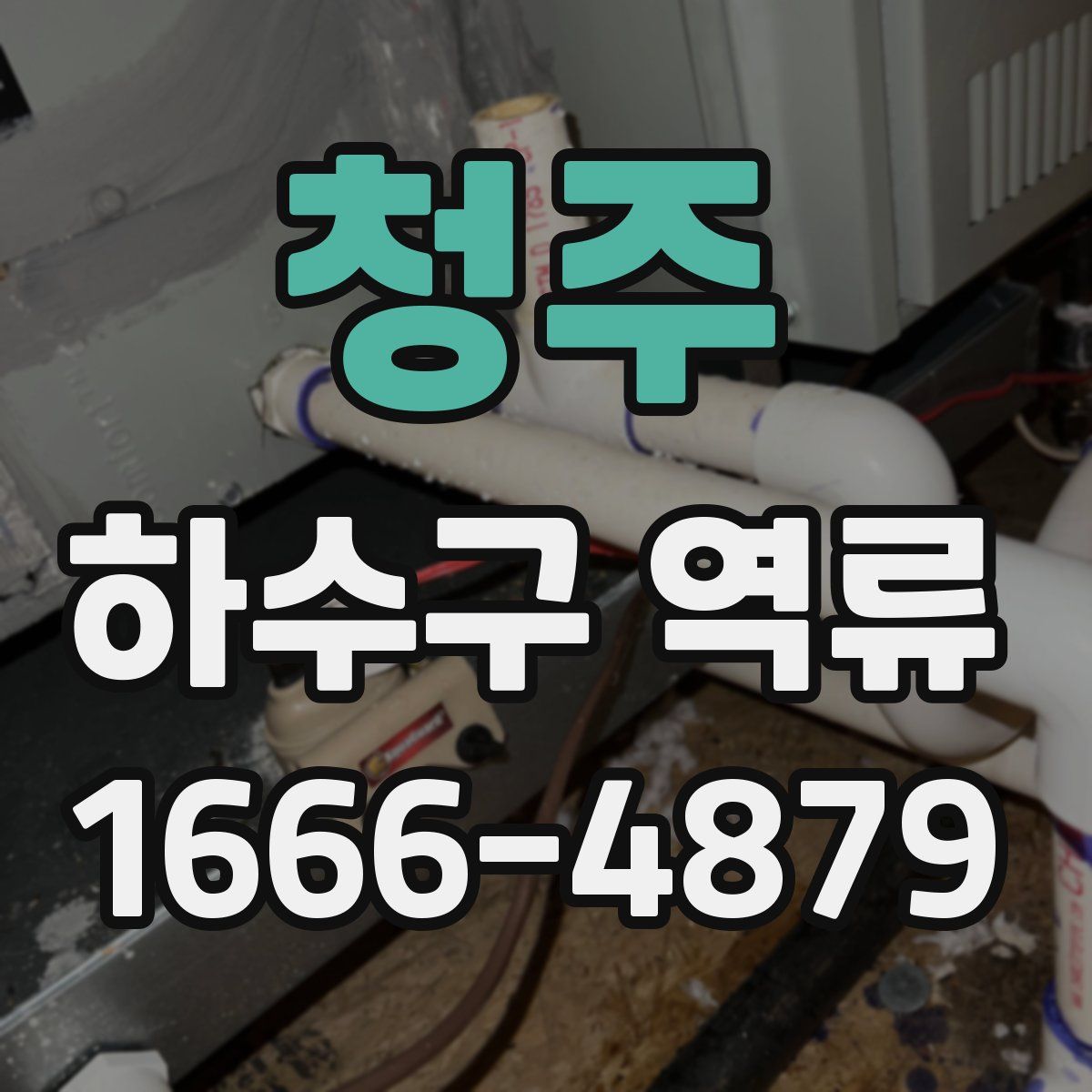 청주 하수구 역류
