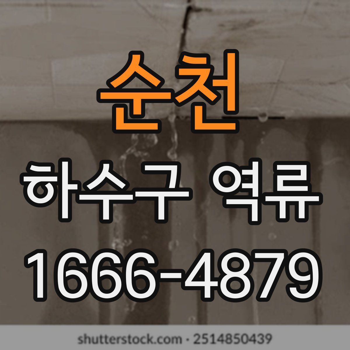 순천 하수구 역류