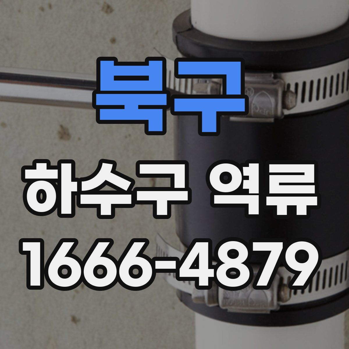 북구 하수구 역류