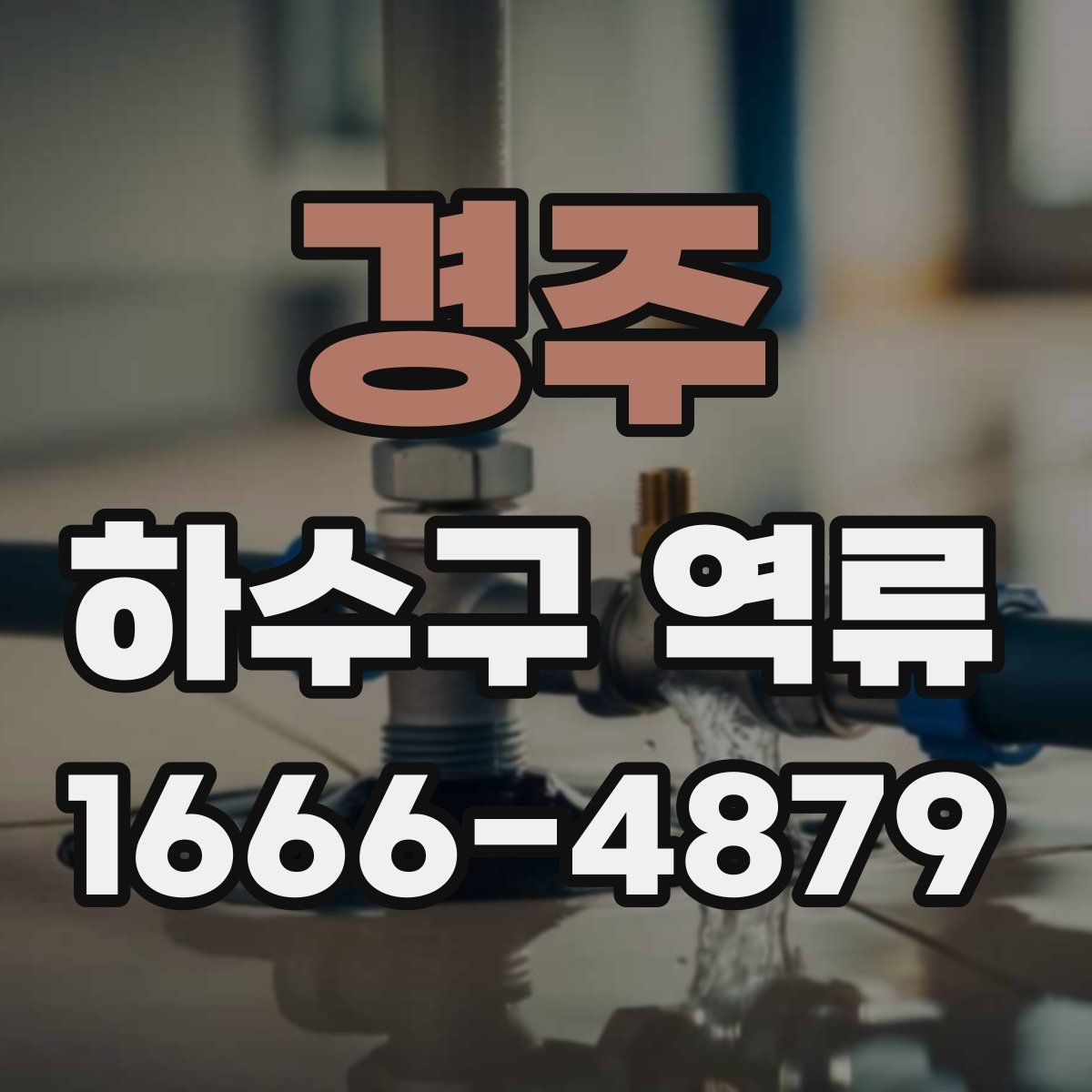 경주 하수구 역류