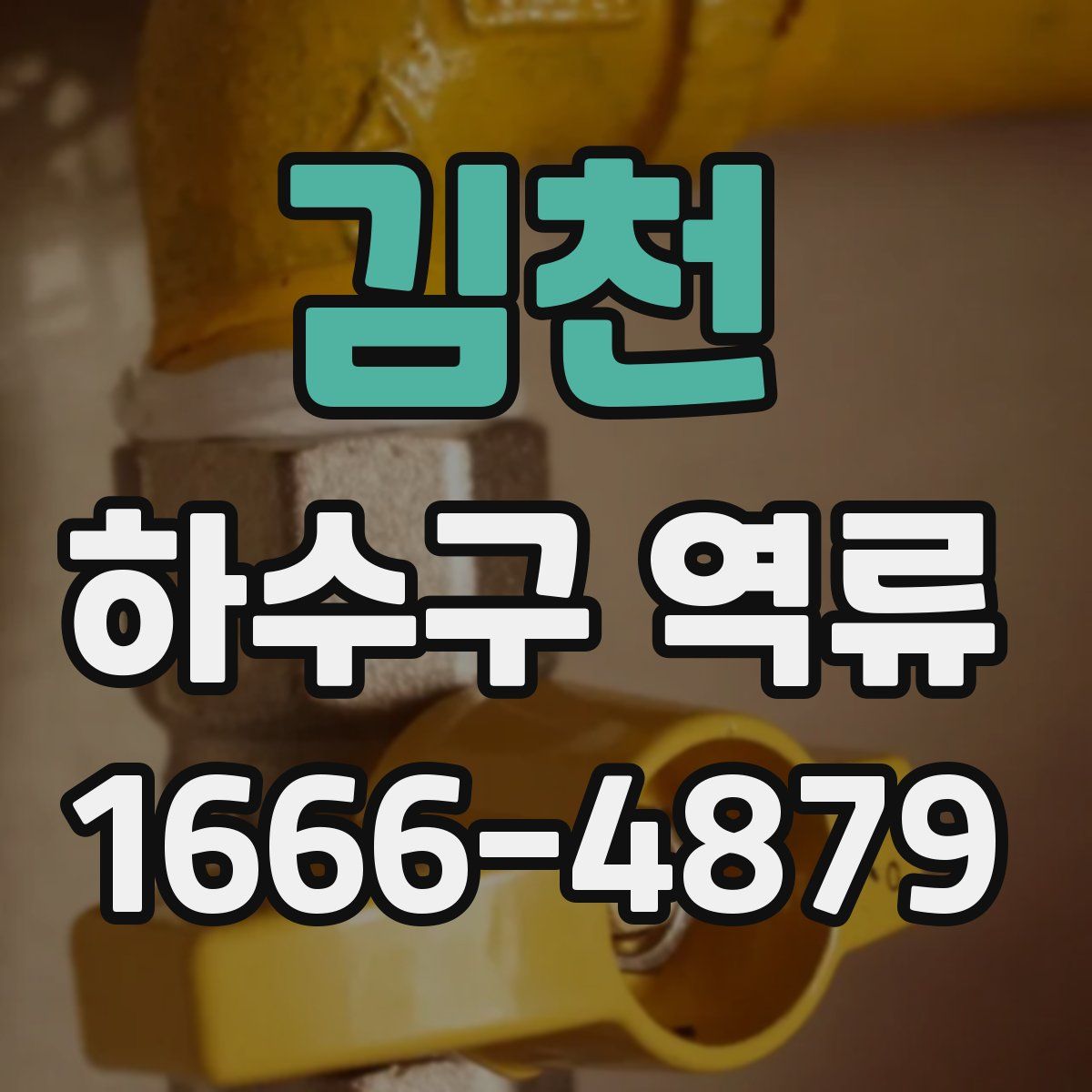 김천 하수구 역류