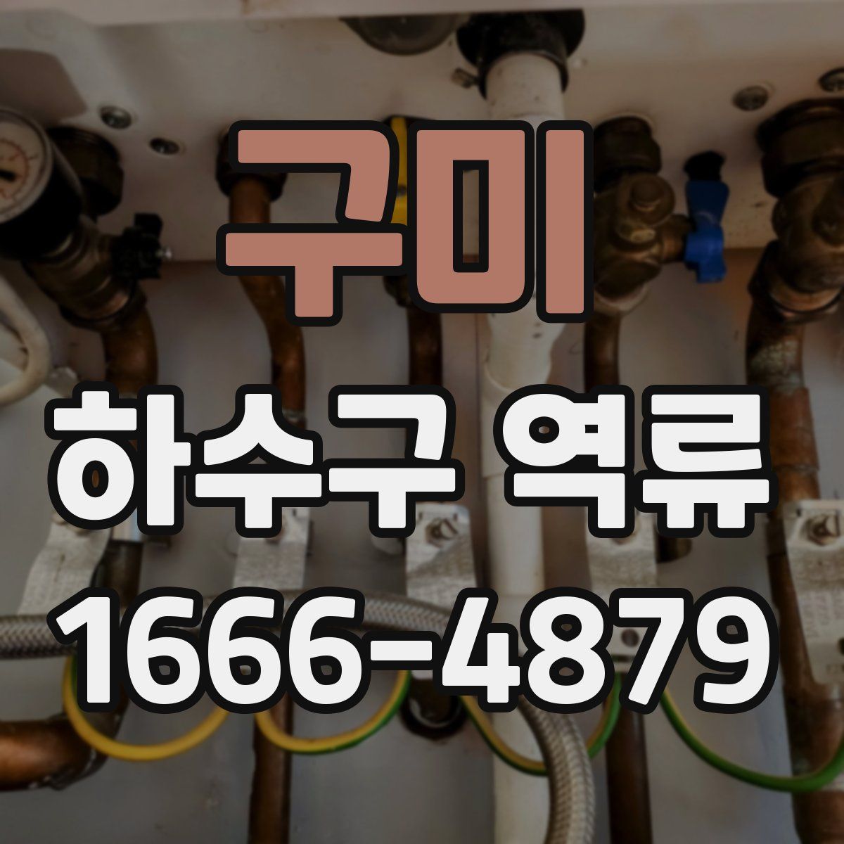 구미 하수구 역류