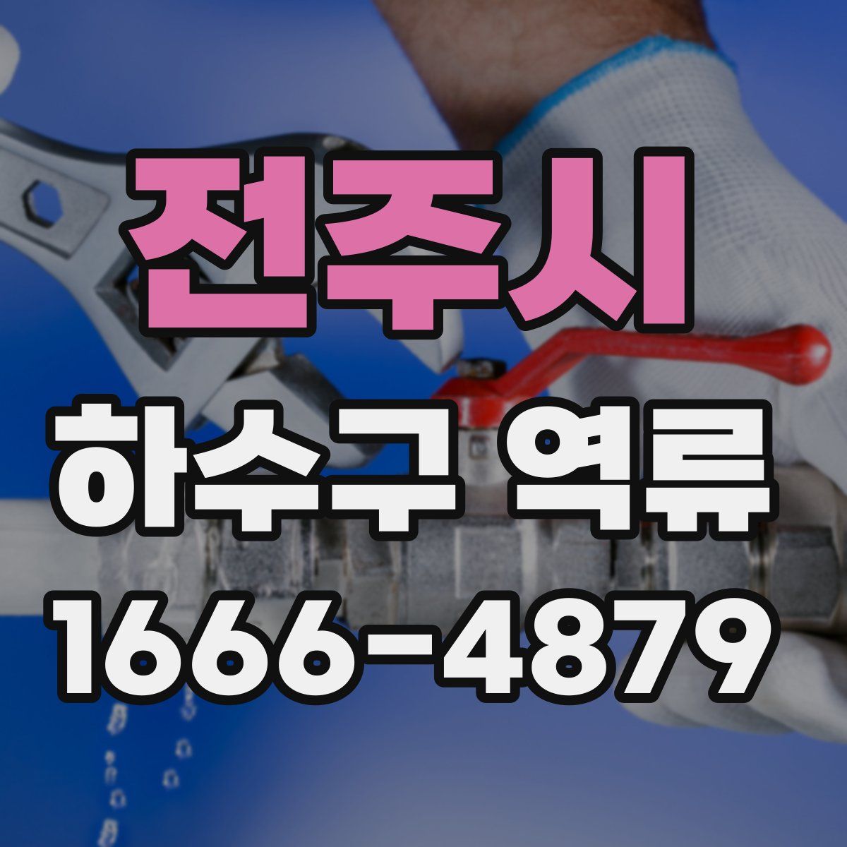 전주시 하수구 역류