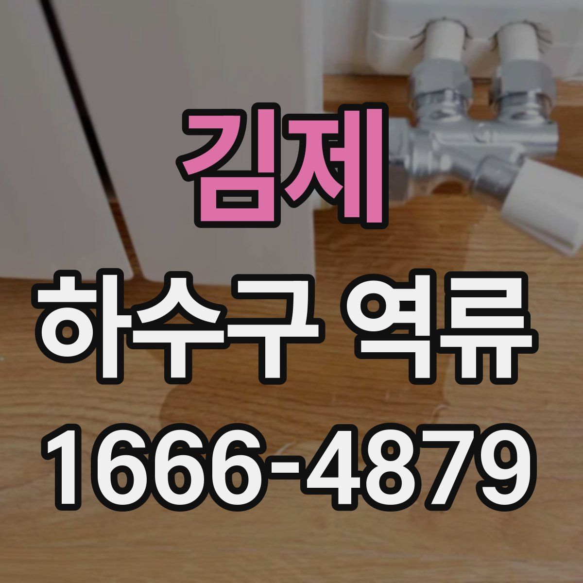 김제 하수구 역류