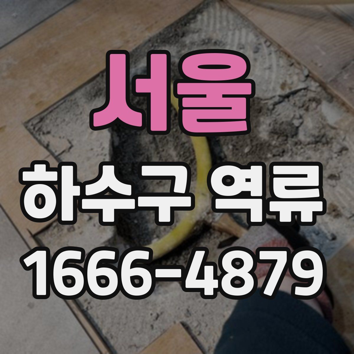 서울 하수구 역류