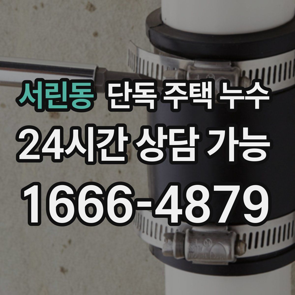 서린동 단독 주택 누수