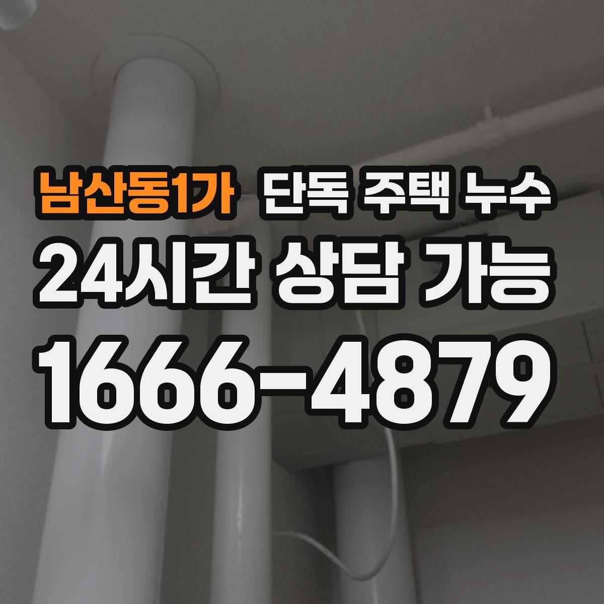 남산동1가 단독 주택 누수