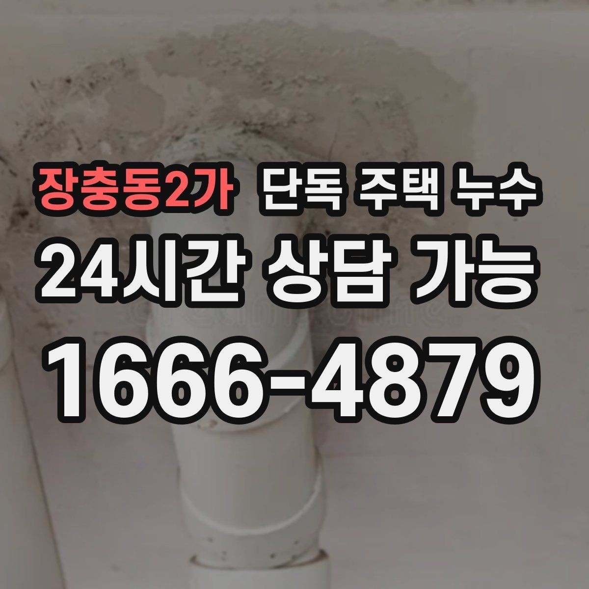 장충동2가 단독 주택 누수 겨울철 동파 예방과 함께 점검할 곳