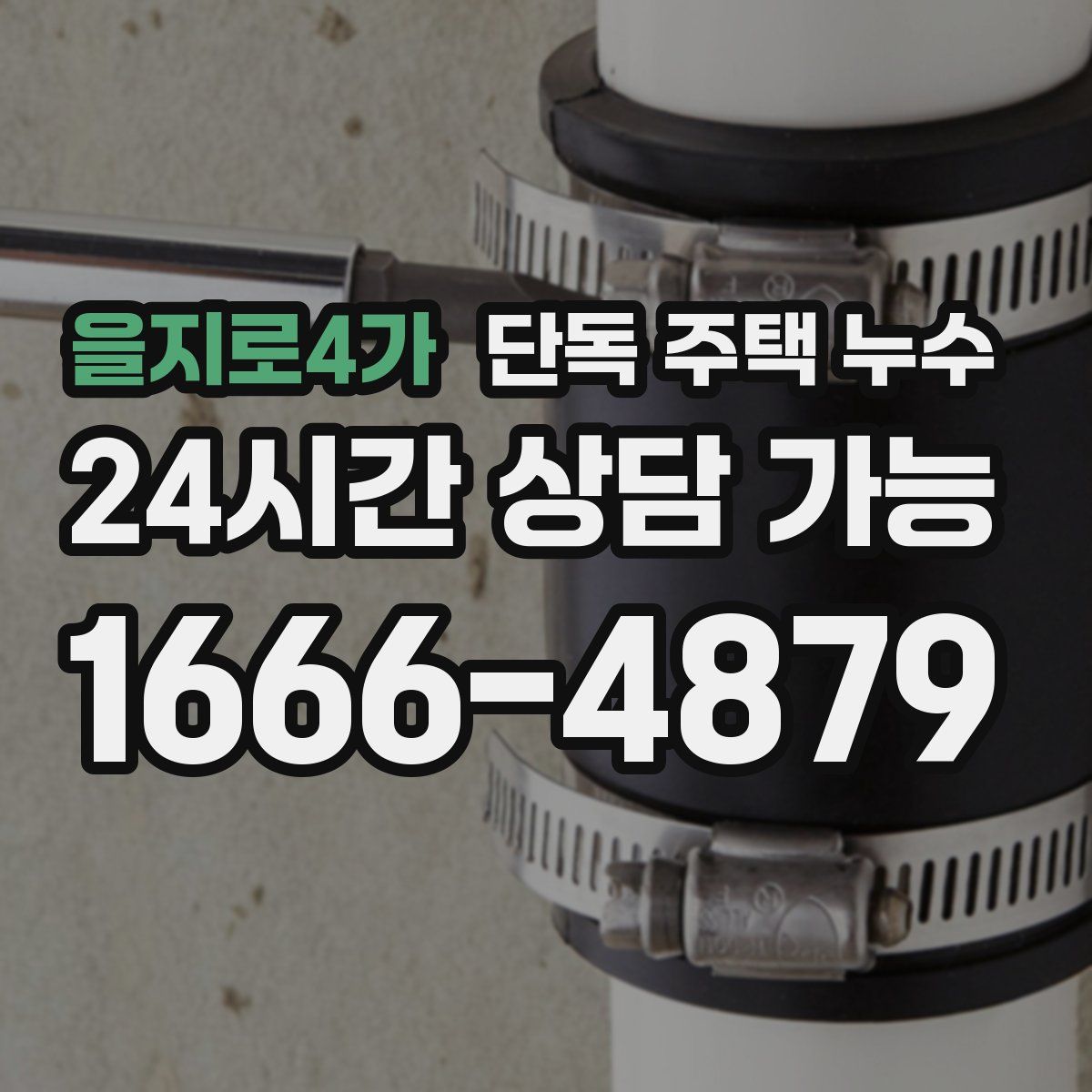 을지로4가 단독 주택 누수