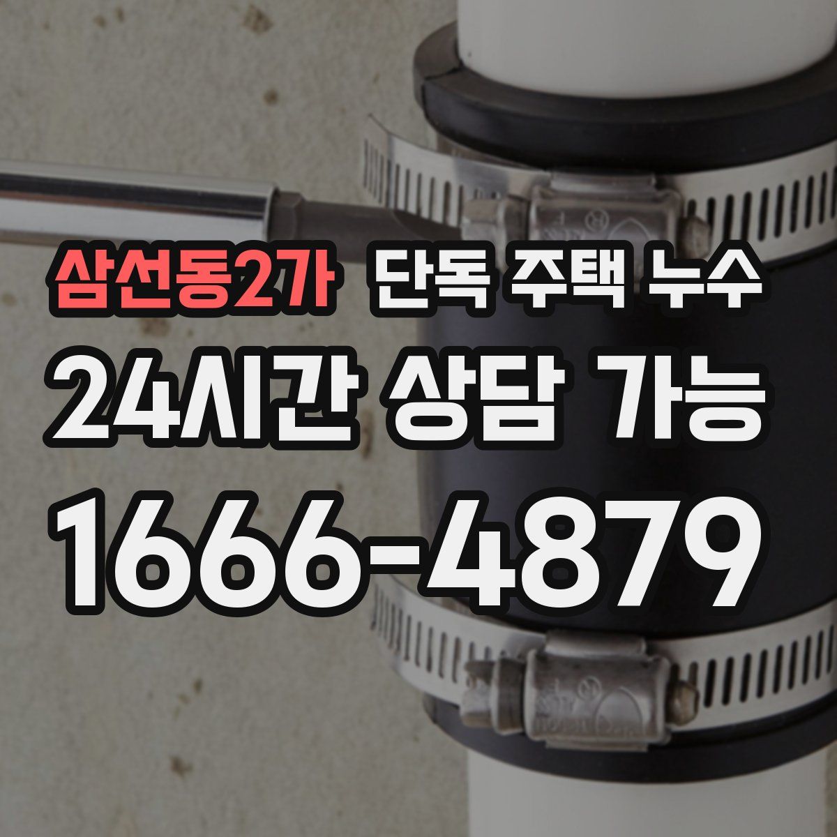 삼선동2가 단독 주택 누수