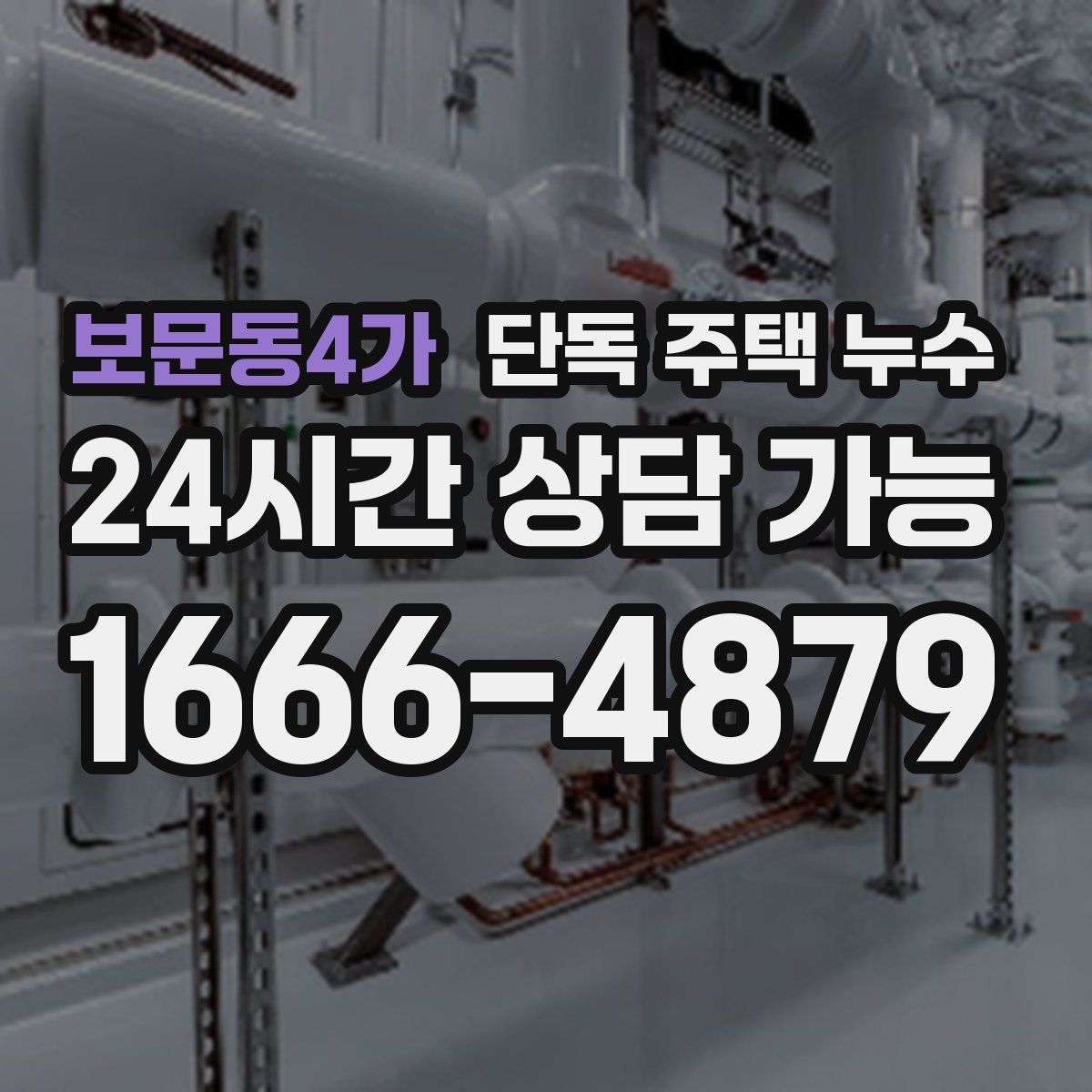 보문동4가 단독 주택 누수