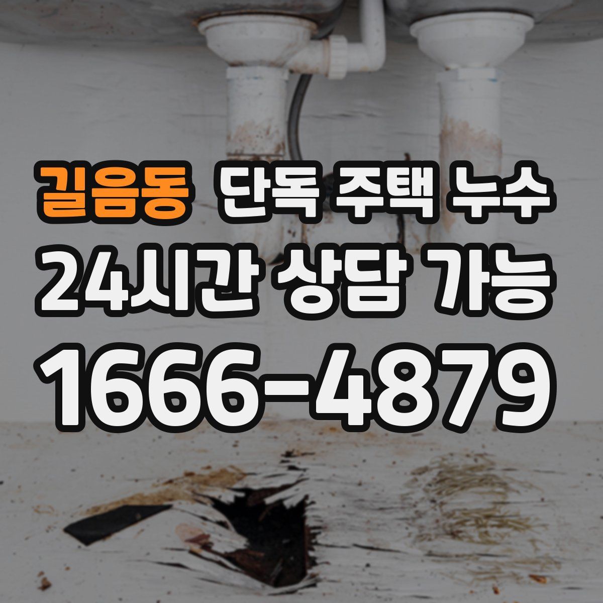 길음동 단독 주택 누수