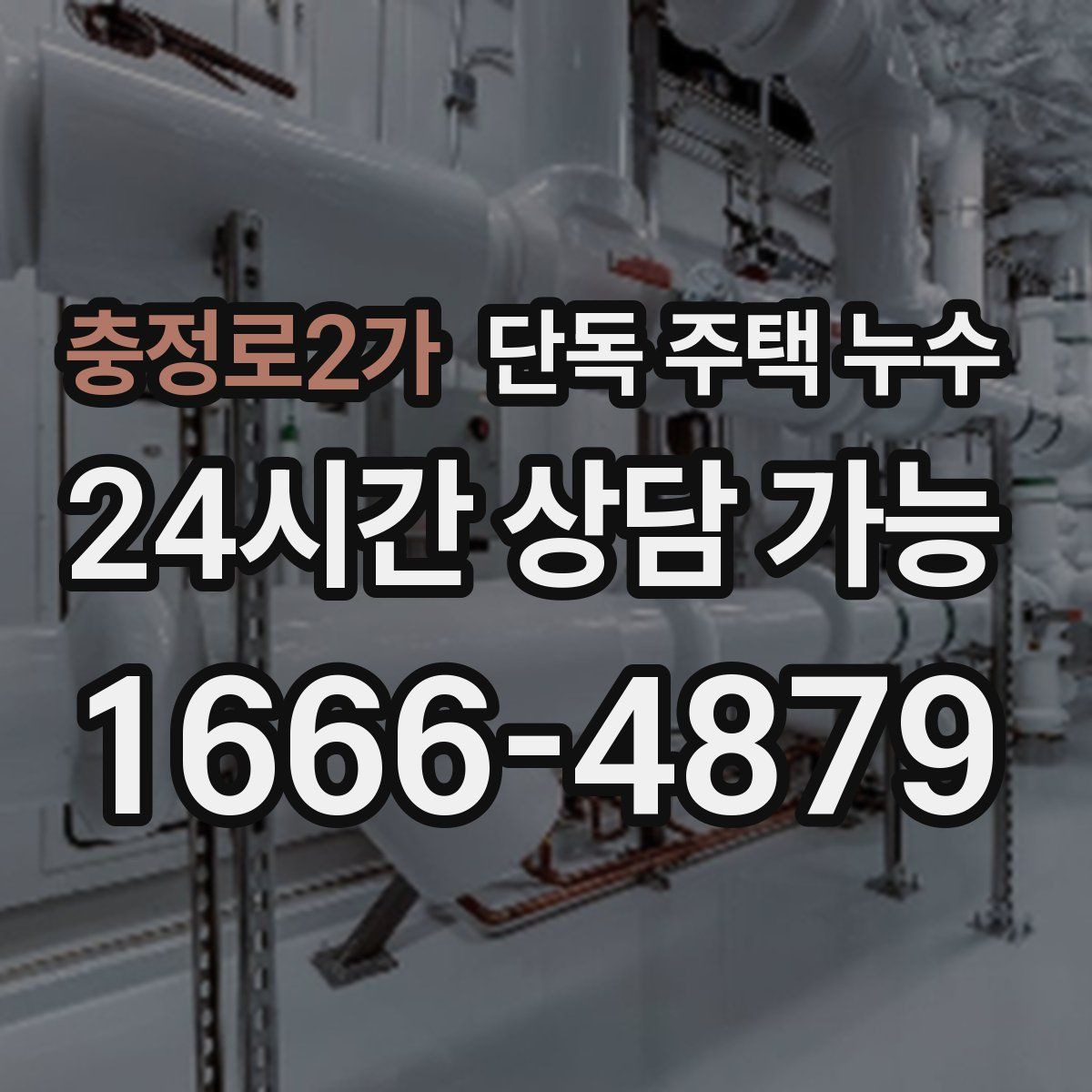 충정로2가 단독 주택 누수