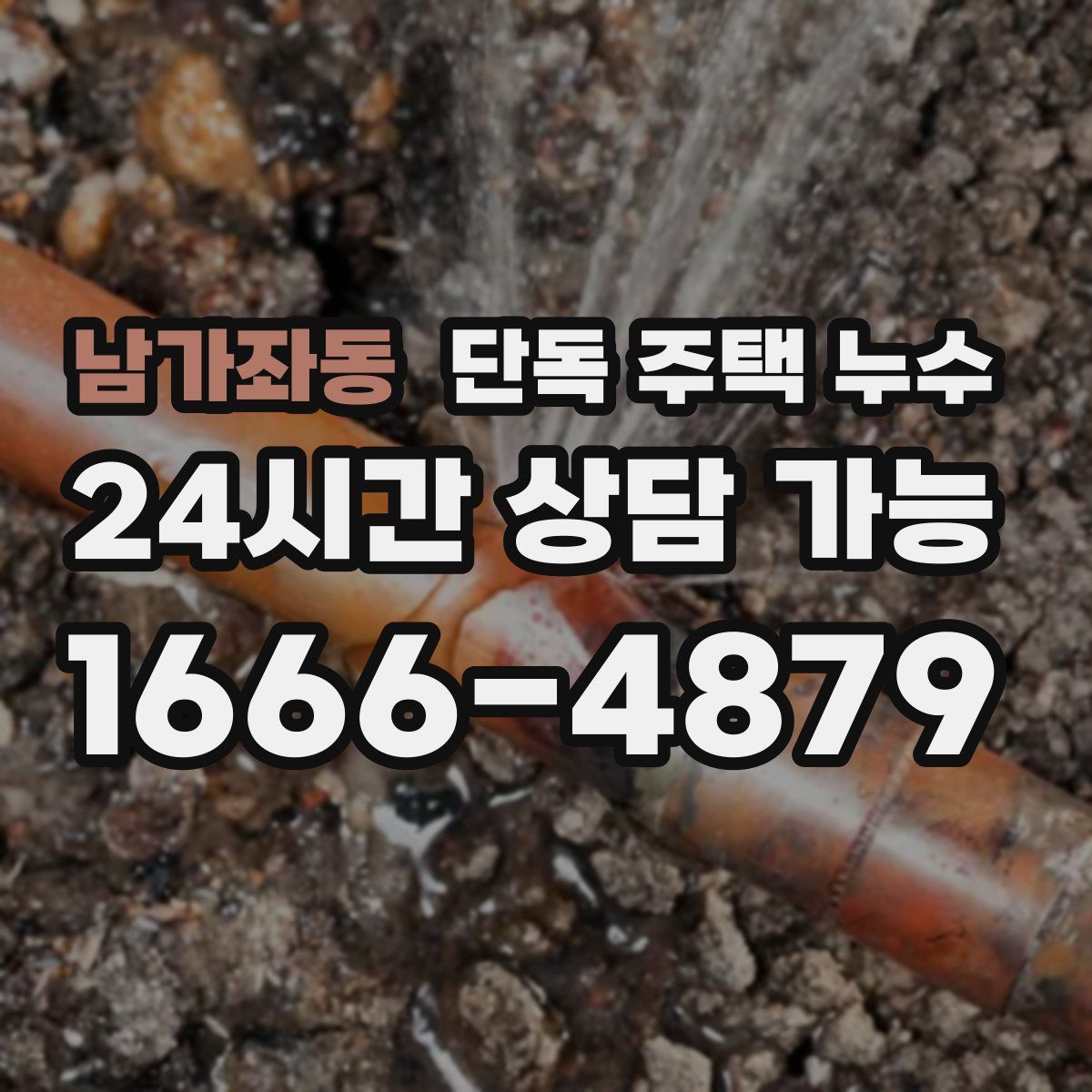 남가좌동 단독 주택 누수