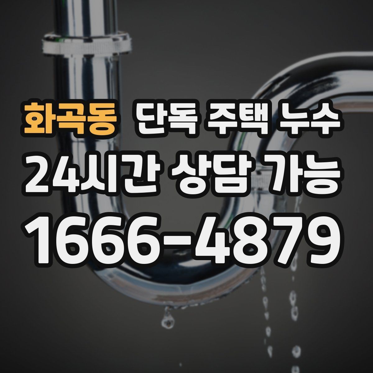 화곡동 단독 주택 누수 욕실 실리콘이 검게 변하면 점검할 것