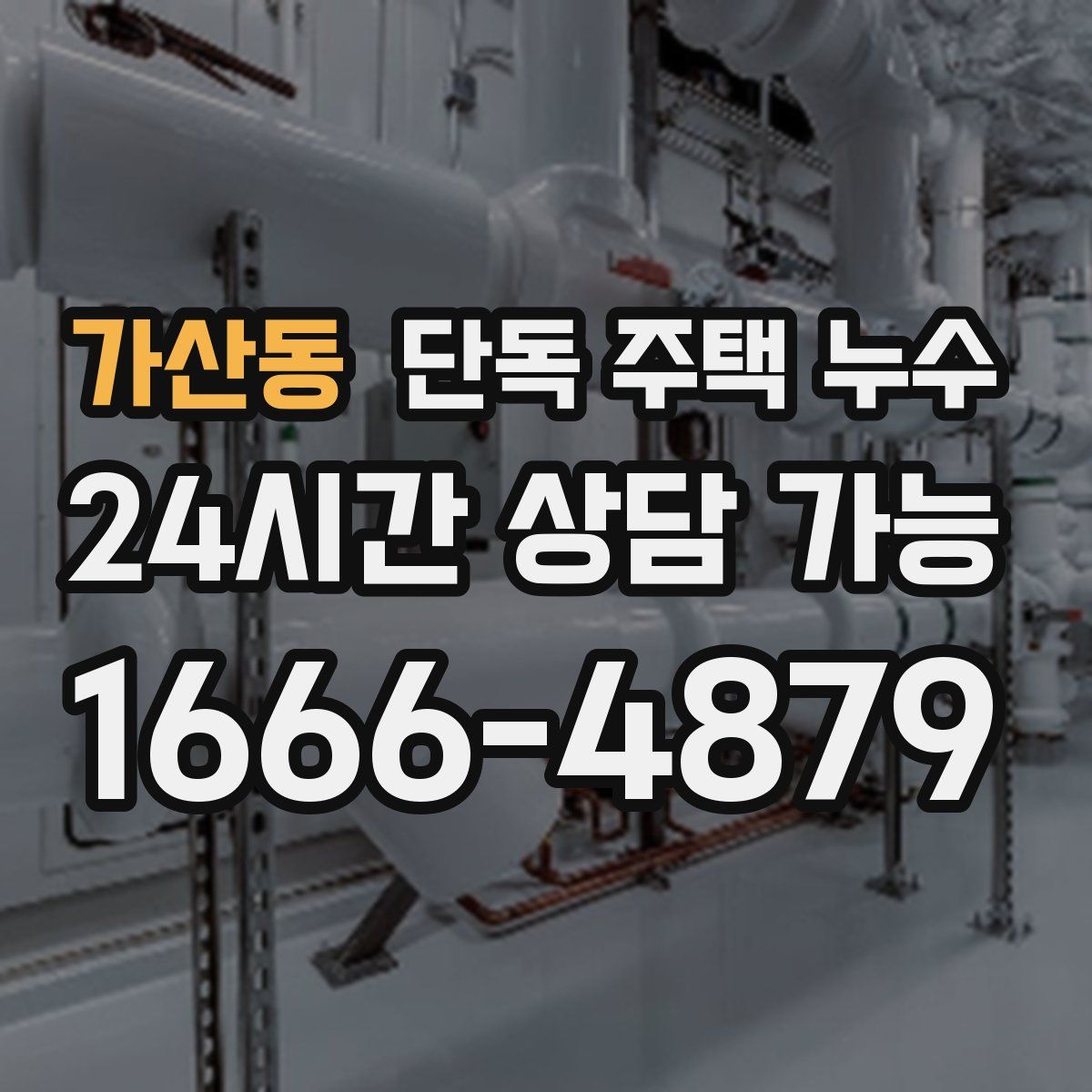 가산동 단독 주택 누수
