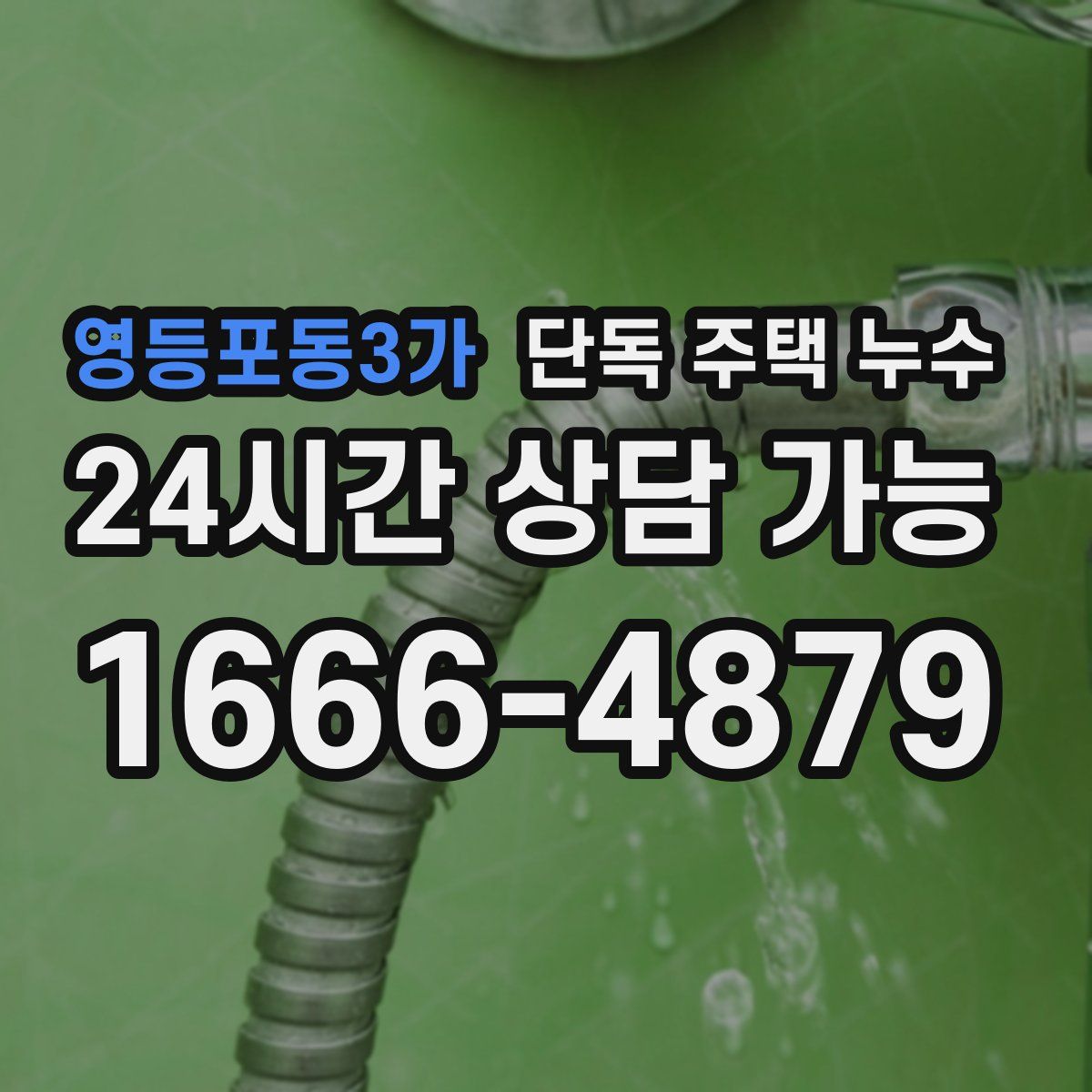 영등포동3가 단독 주택 누수