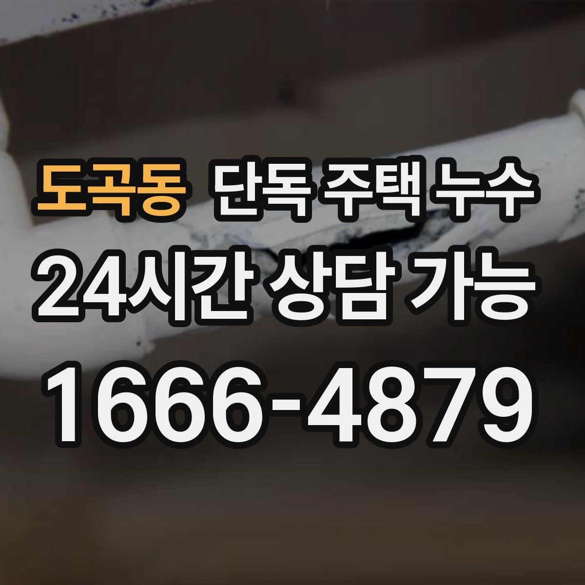 도곡동 단독 주택 누수