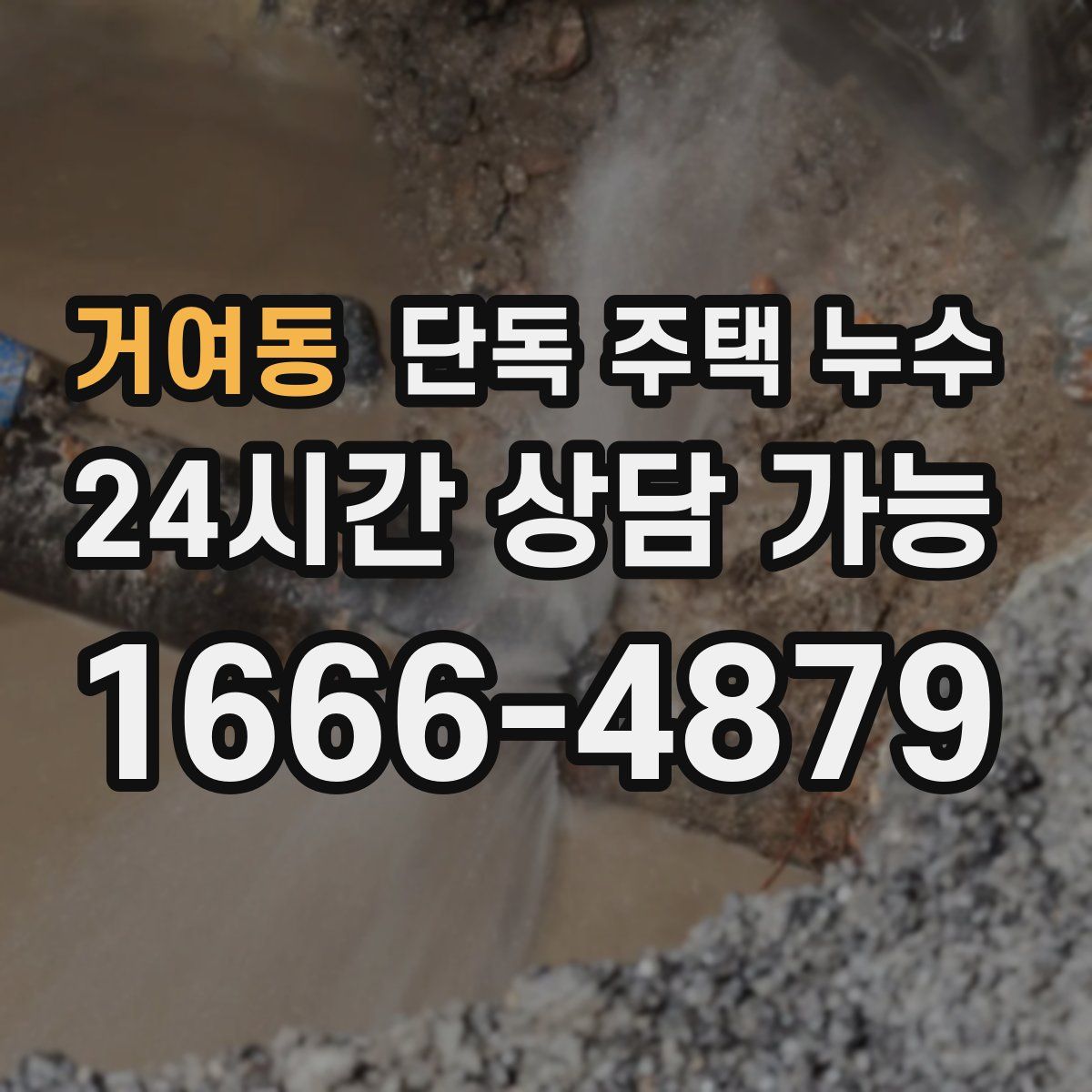 거여동 단독 주택 누수