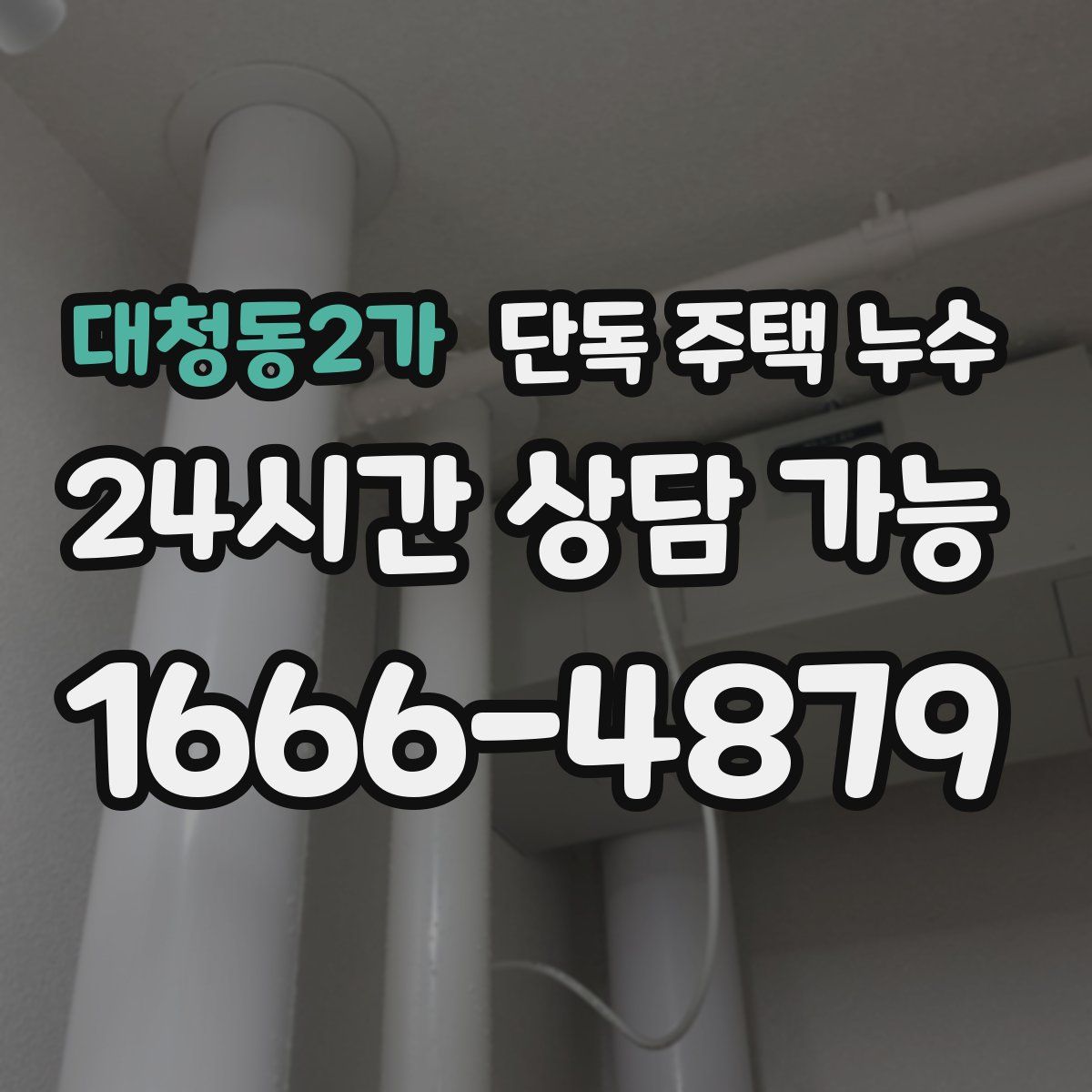 대청동2가 단독 주택 누수