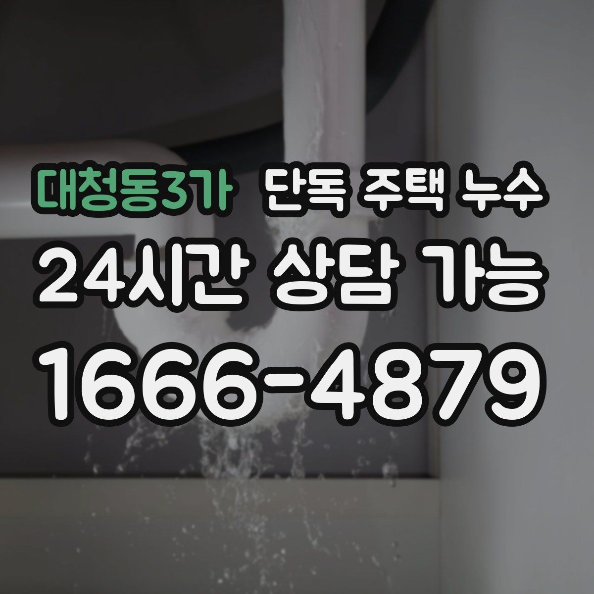 대청동3가 단독 주택 누수 외벽 페인트가 들뜨면 의심할 것