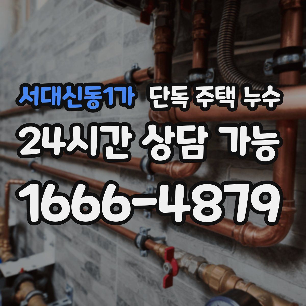 서대신동1가 단독 주택 누수