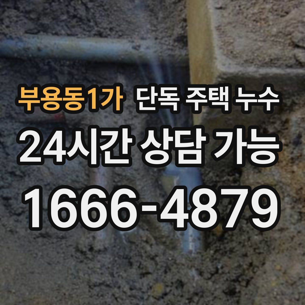 부용동1가 단독 주택 누수 코킹만으로 해결 안 되는 사례