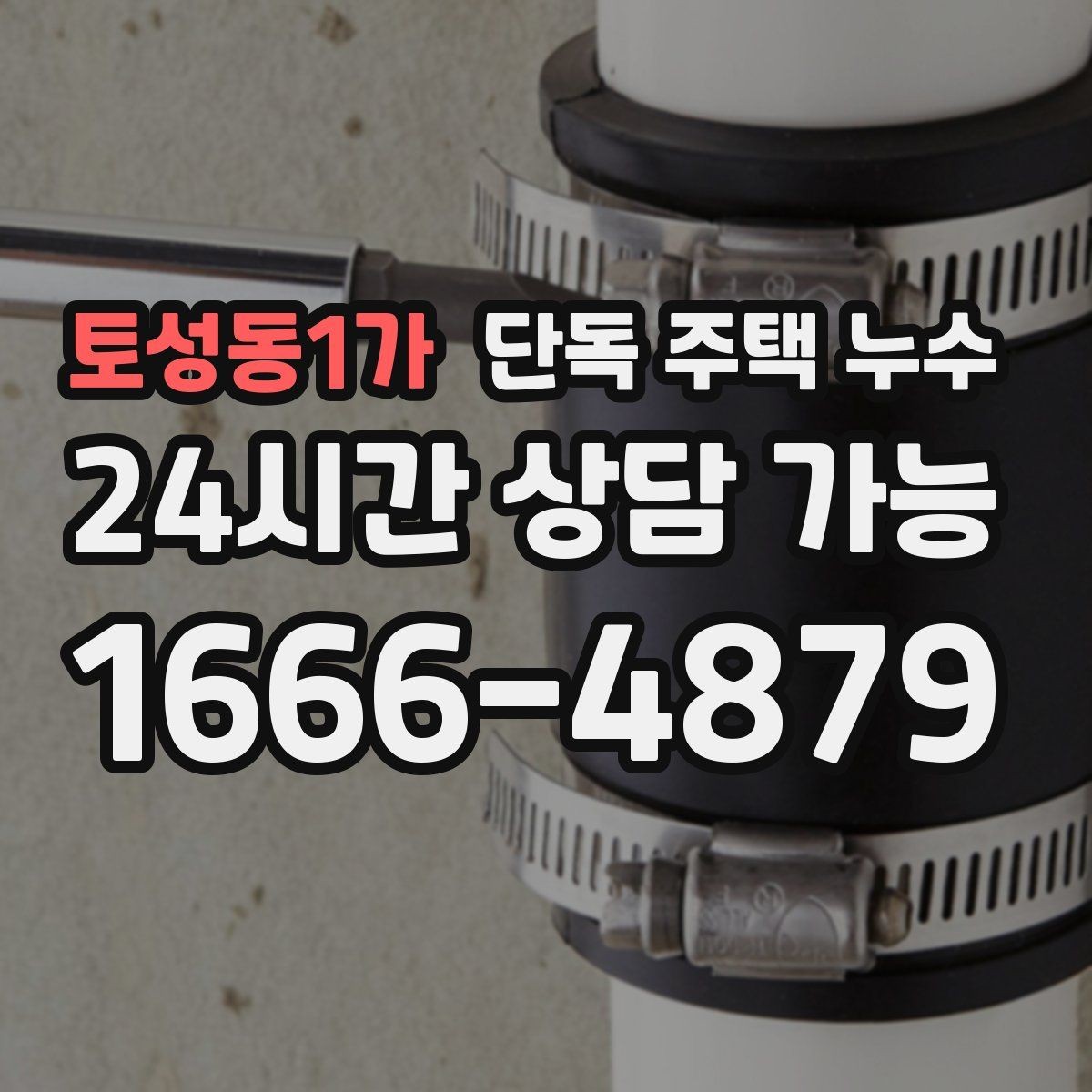 토성동1가 단독 주택 누수 욕실 바닥 경사 불량이 의심되는 증상