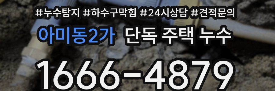아미동2가 단독 주택 누수