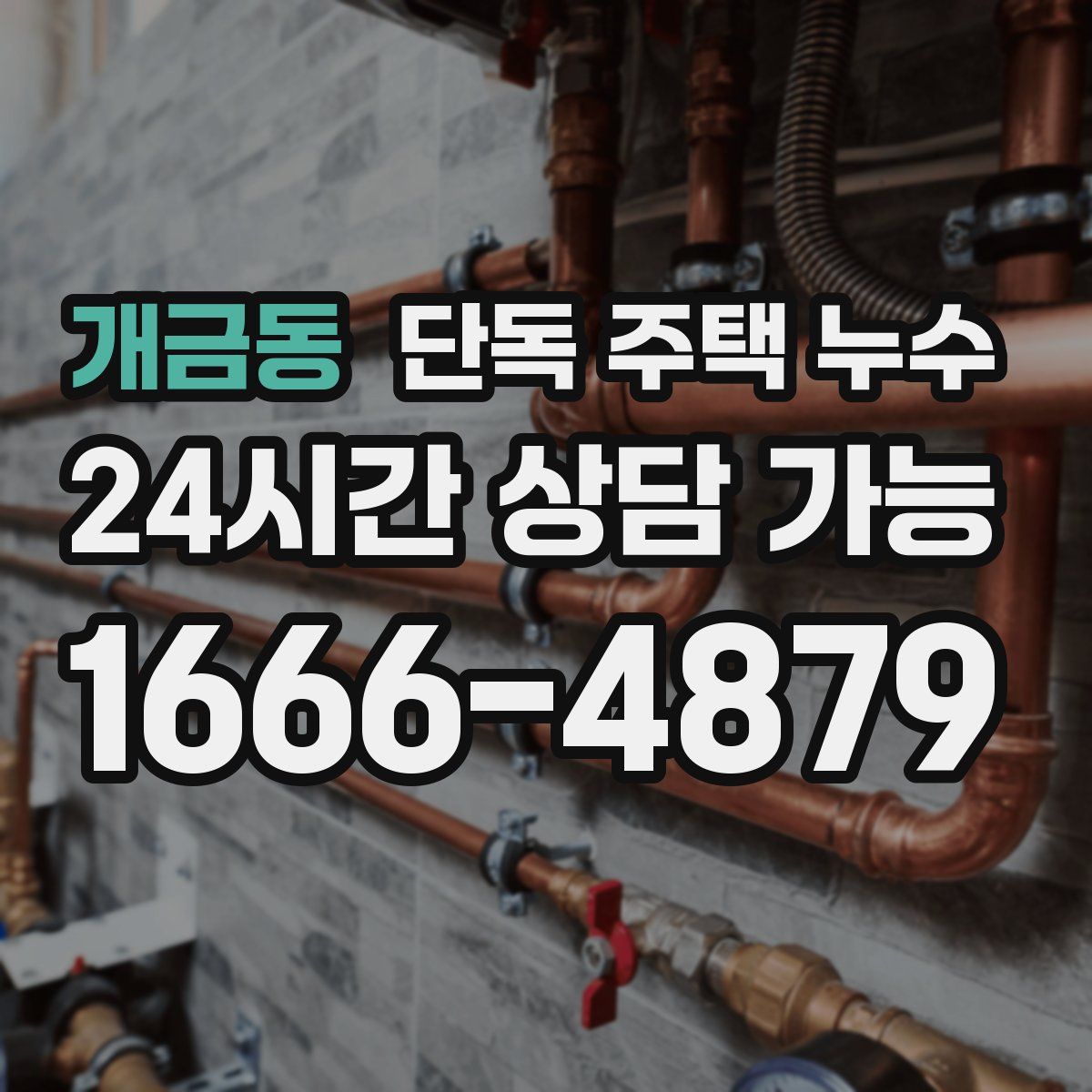 개금동 단독 주택 누수