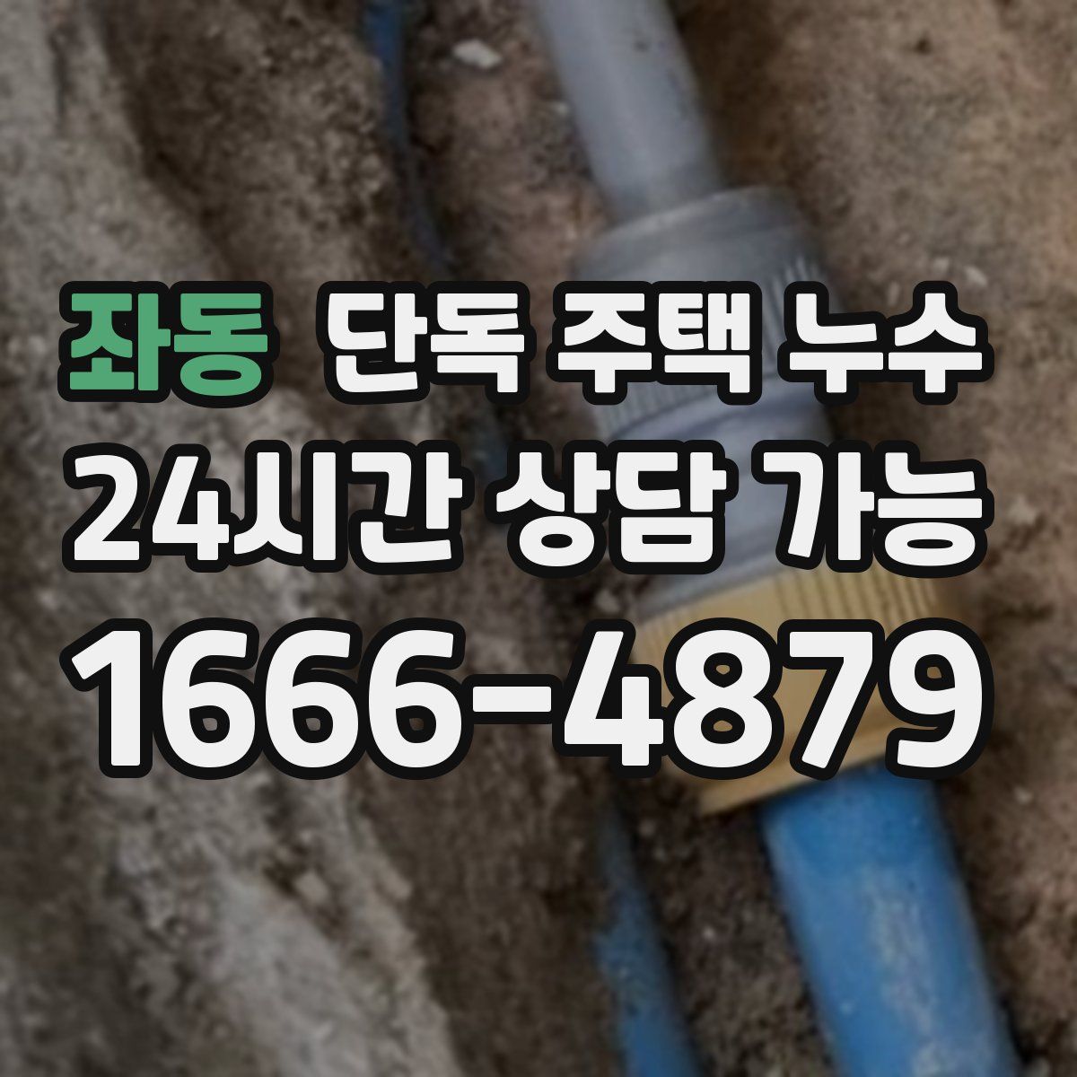 좌동 단독 주택 누수