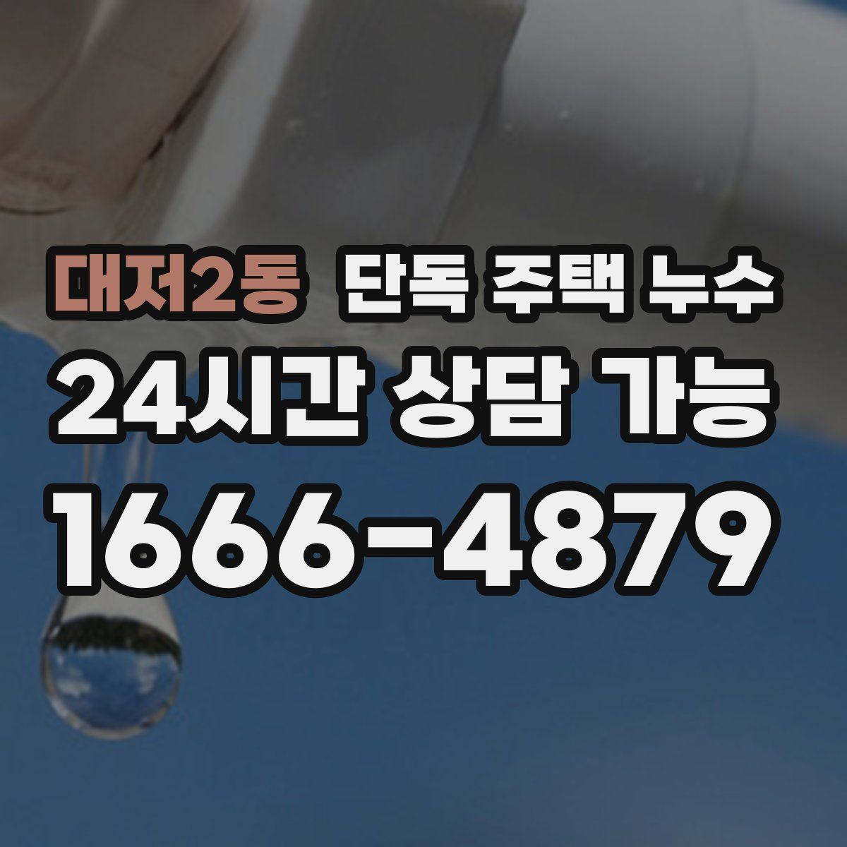대저2동 단독 주택 누수