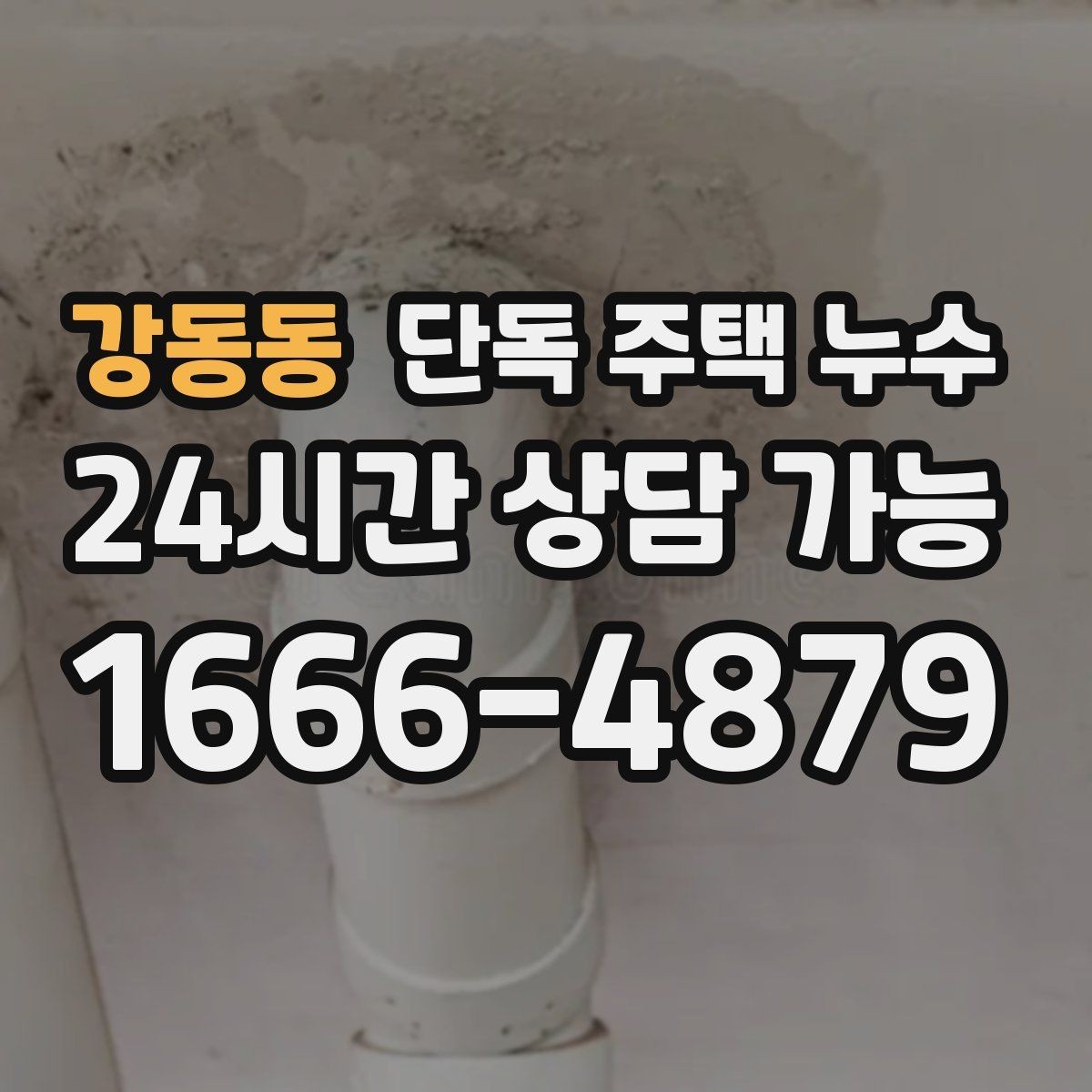 강동동 단독 주택 누수 벽 안쪽 습기 잡는 방법은 무엇일까