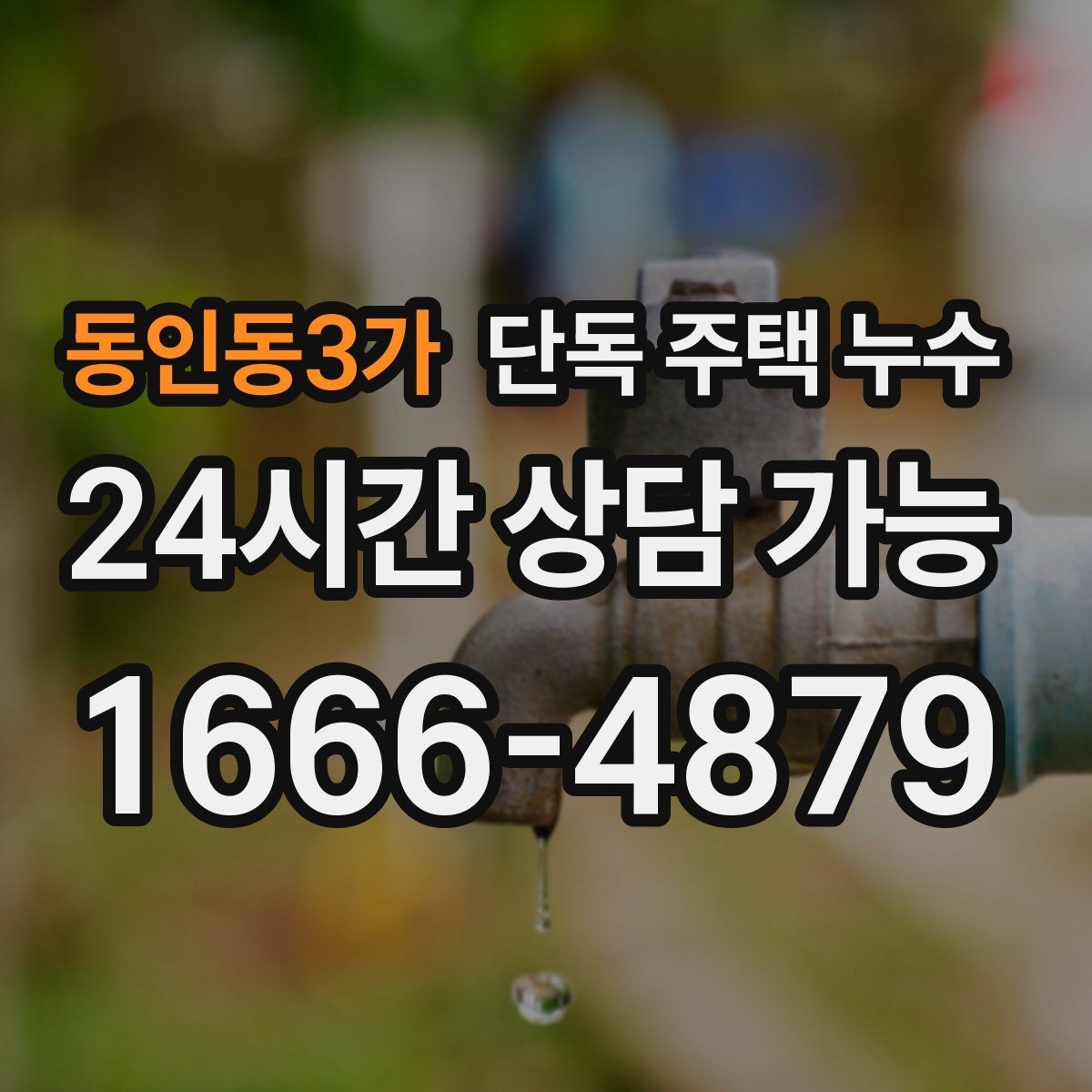 동인동3가 단독 주택 누수 지붕 누수인지 배관 누수인지 구분법