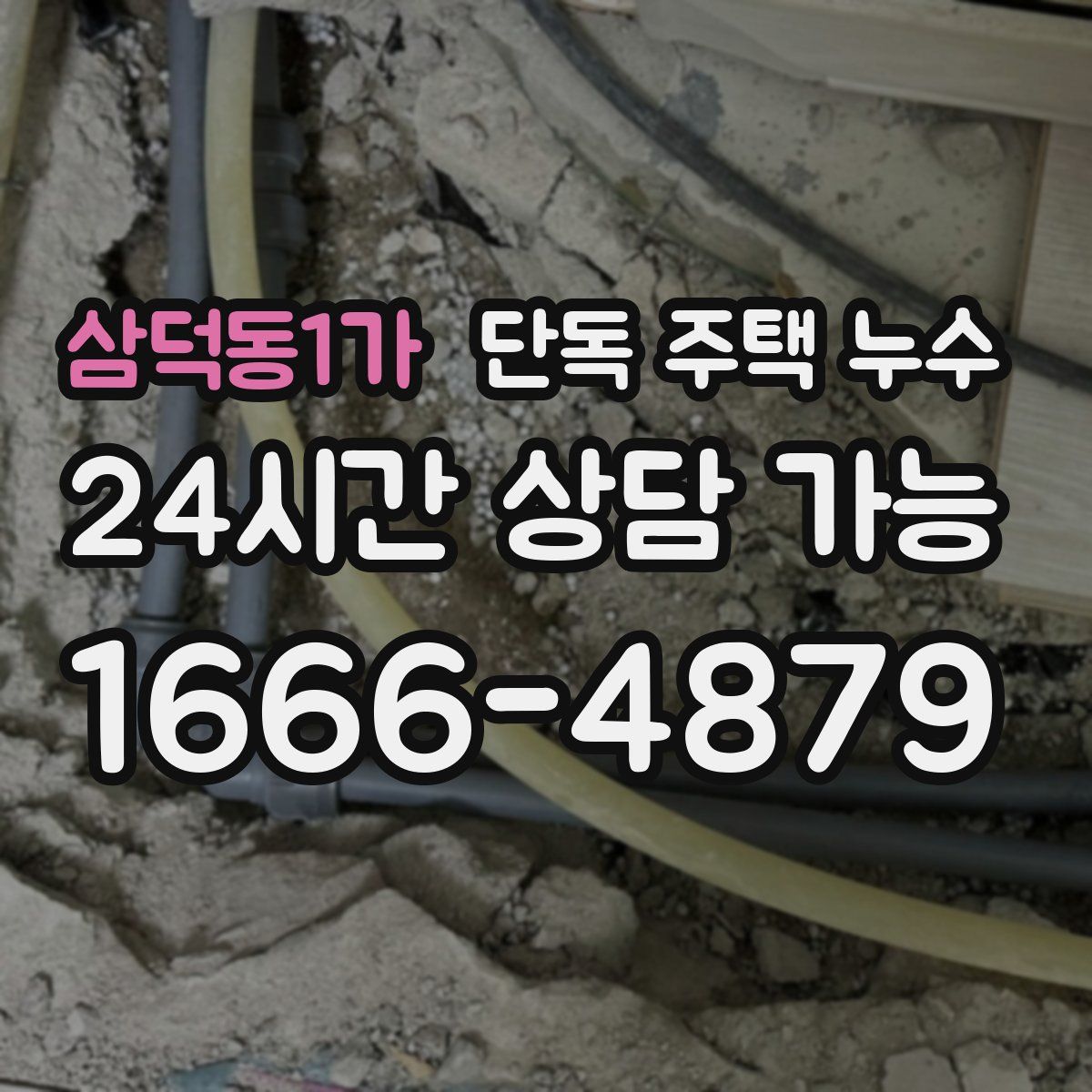 삼덕동1가 단독 주택 누수