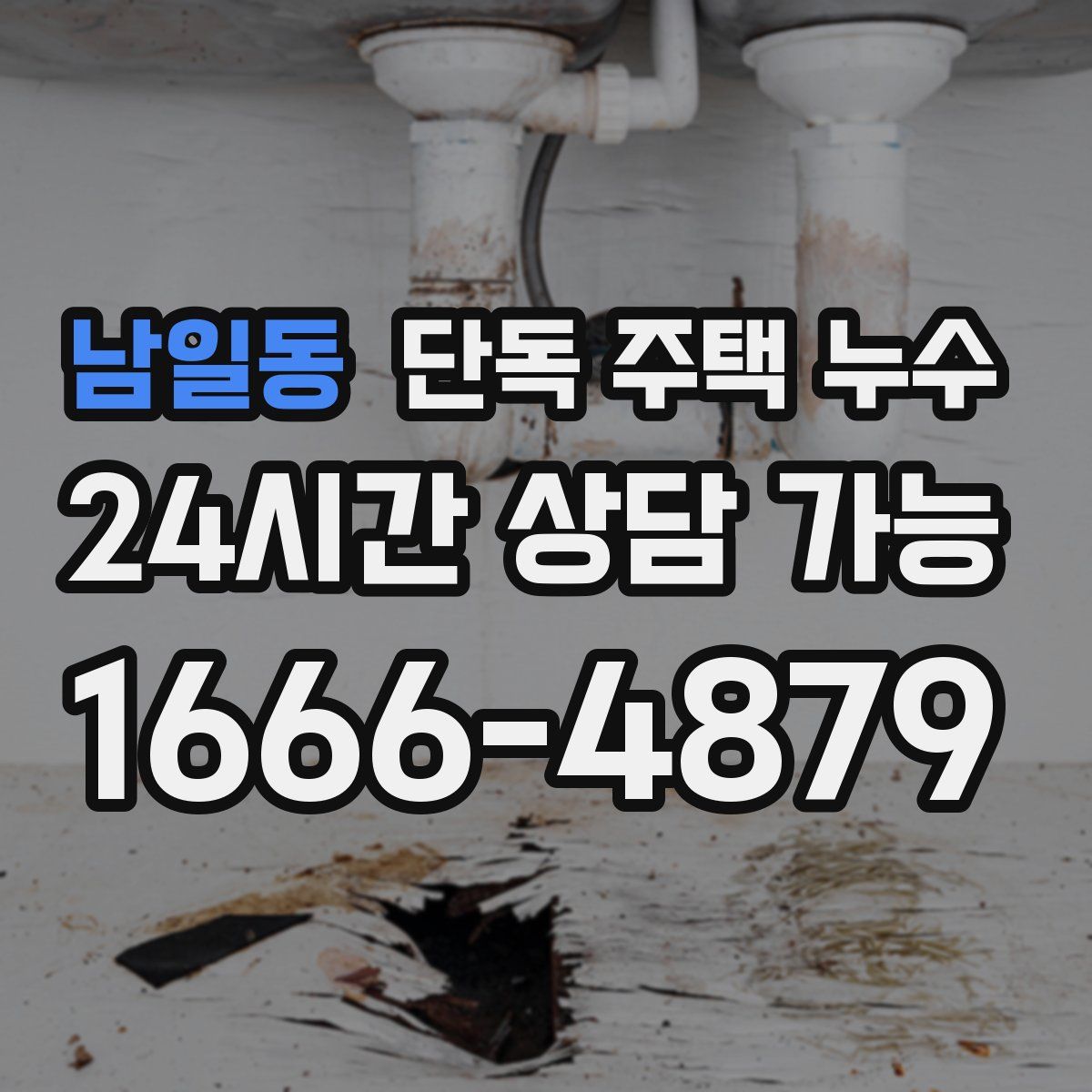 남일동 단독 주택 누수