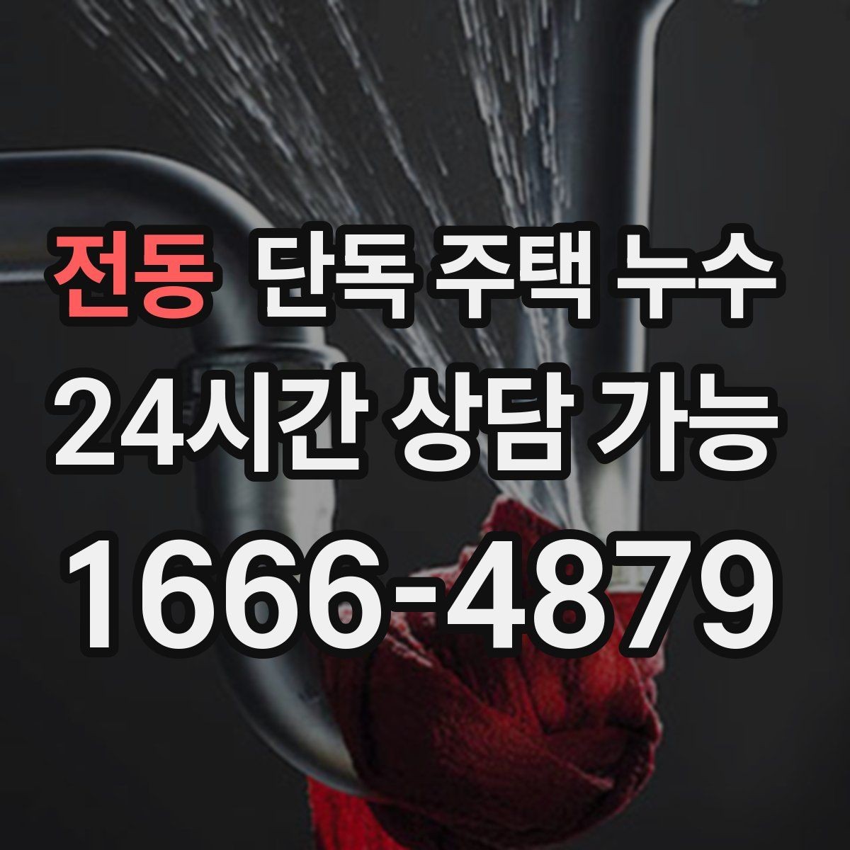 전동 단독 주택 누수 외벽 쪽 방이 더 축축한 이유